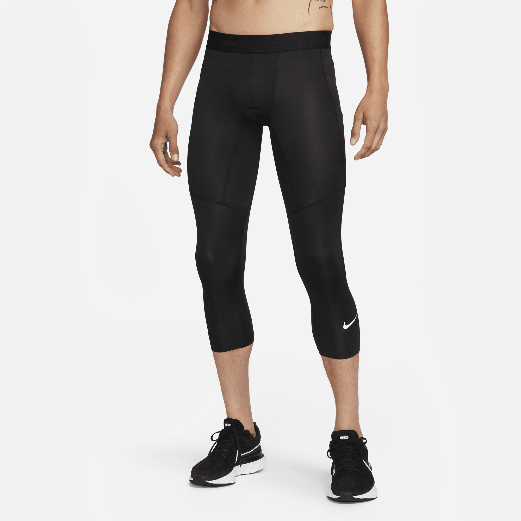 Nike Pro Men's Dri-FIT 3/4-Length Fitness Tights FB7950-010