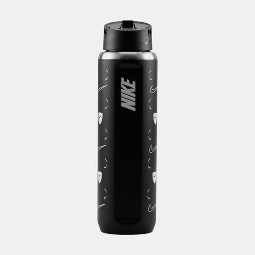 Water Bottles & Hydration-Nike, Nike Recharge, Stainless Steel Straw Bottle (24 oz)