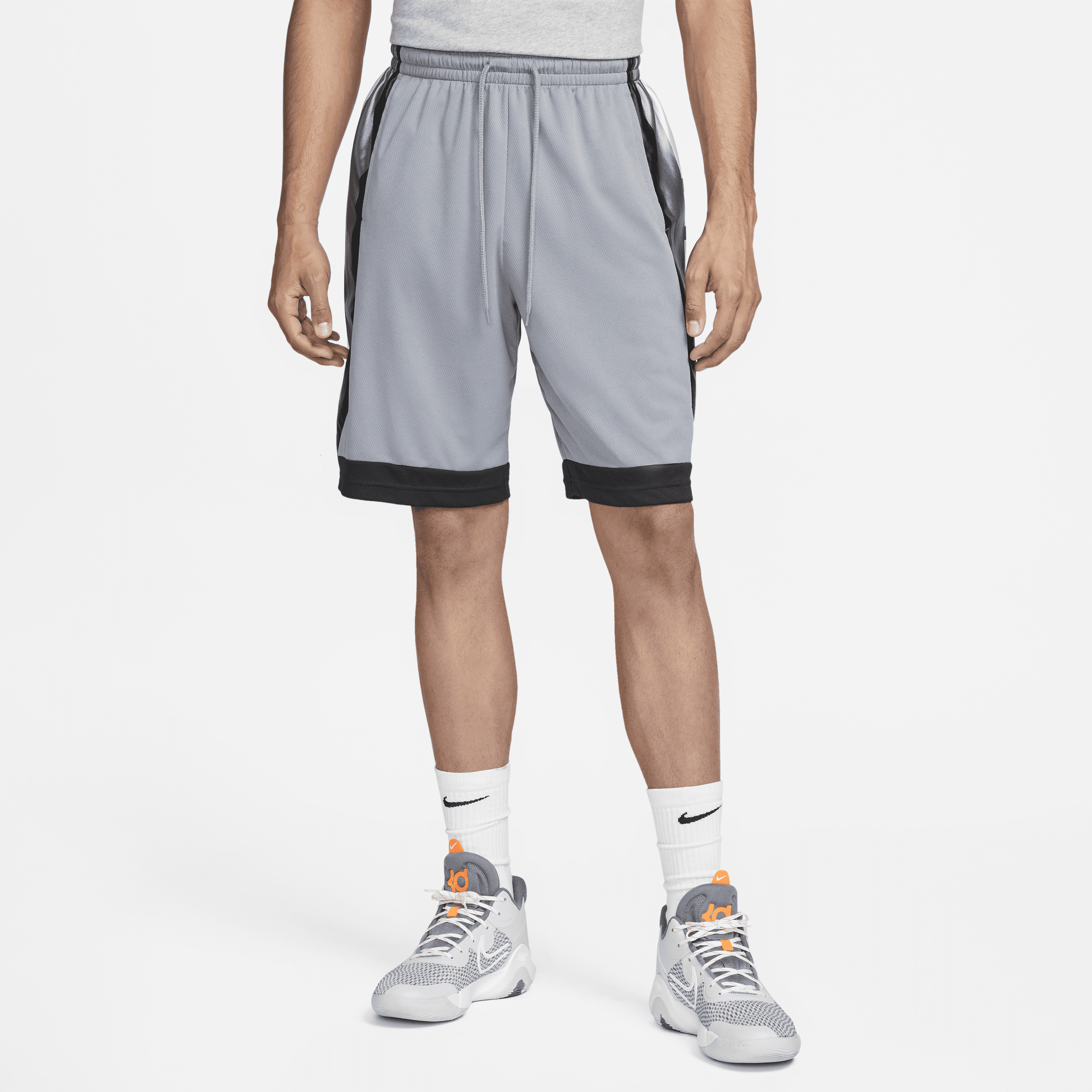 Orange nike top elite shorts