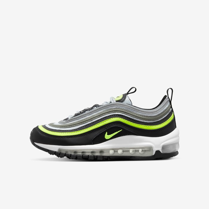Buy Nike Air Max 97 Older Kids' Shoes Pure Platinum/Black/White