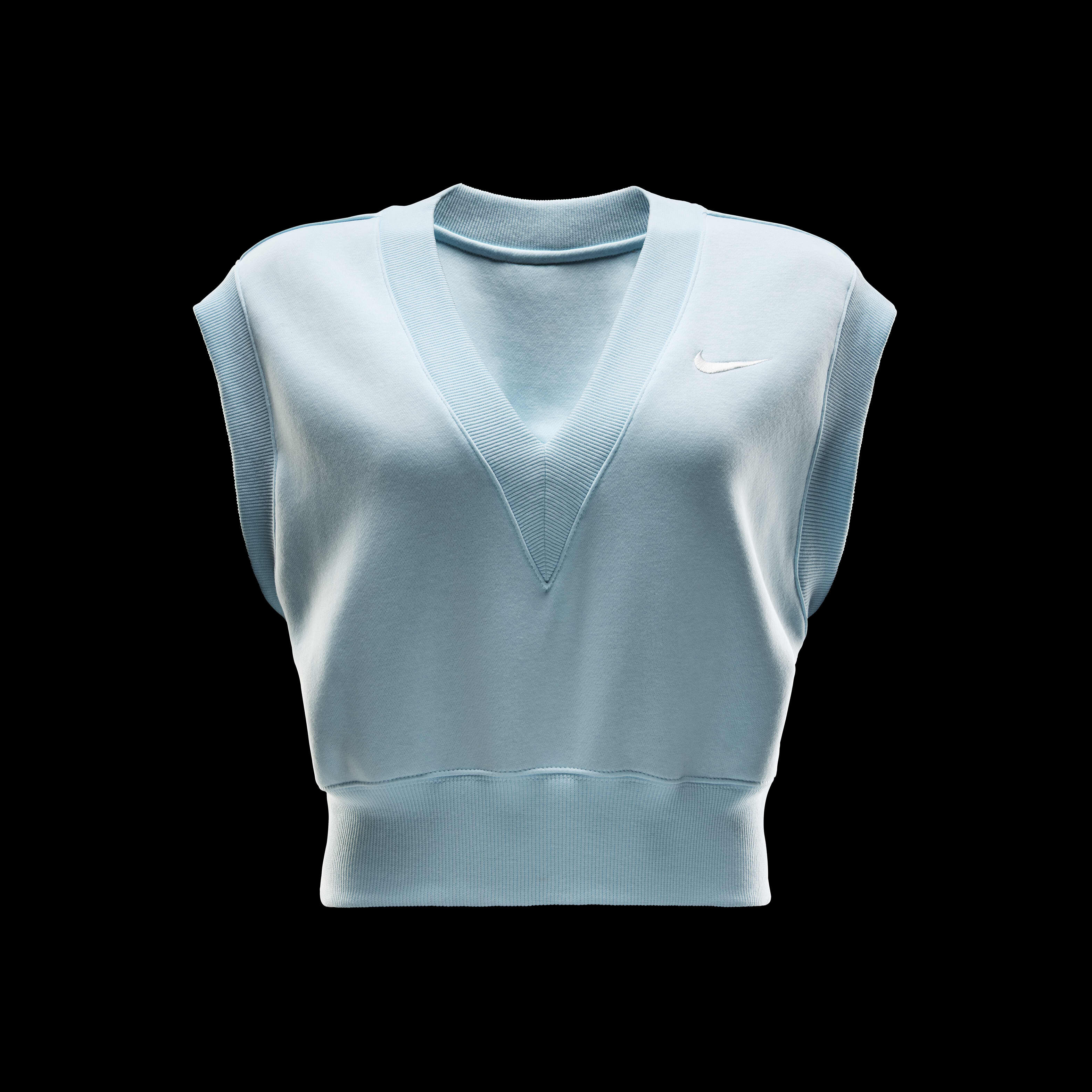 Buy Nike Sportswear Phoenix Fleece Women s Loose V Neck Sleeveless Cropped Top Nike UAE Official