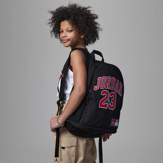 Bags & Backpacks-JRDN, Jordan Jersey Backpack, Older Kids' Jersey Backpack (27L)