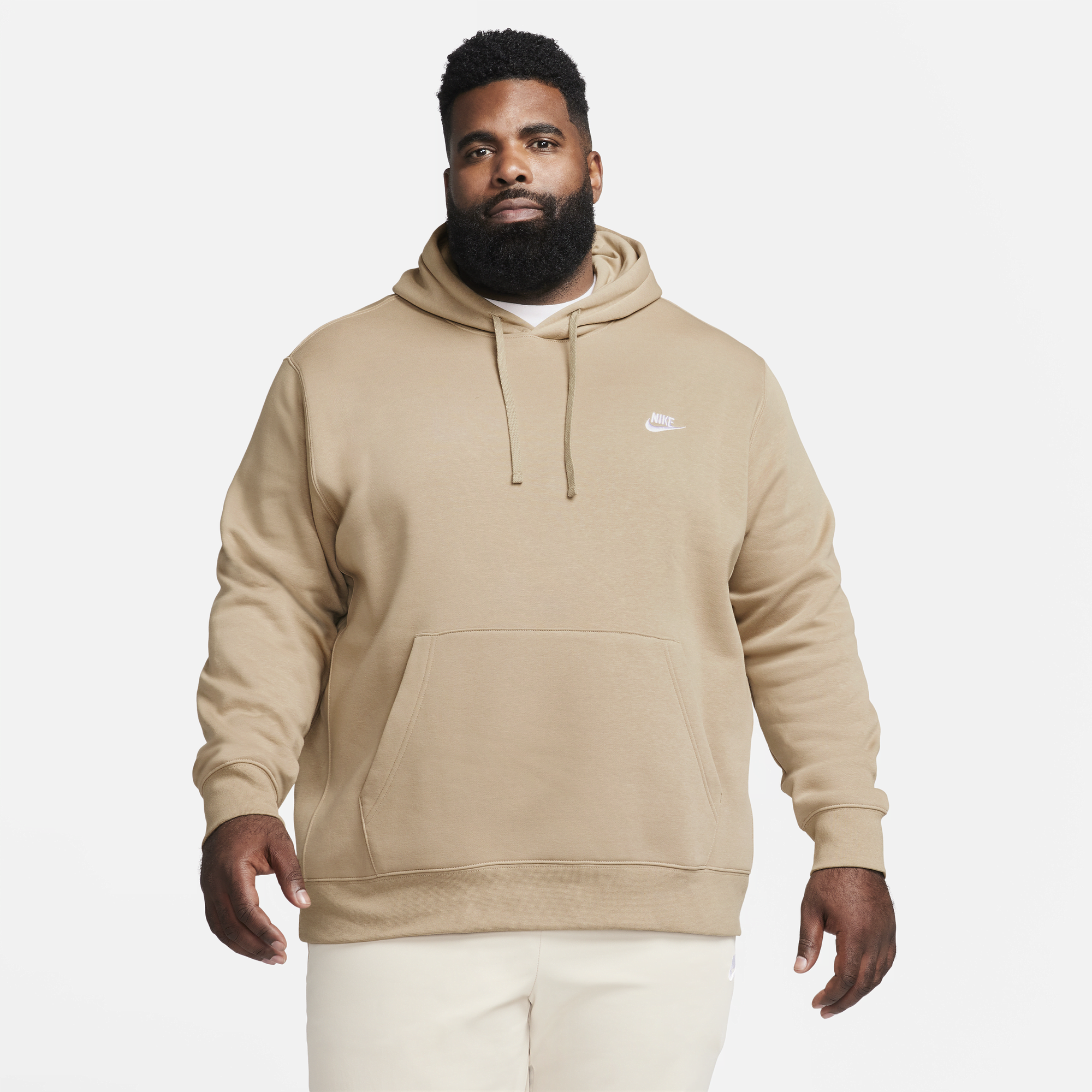 Shop Sportswear Club Fleece Pullover Hoodie Nike UAE