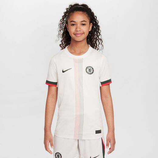 Kits & Jerseys-Nike, Chelsea F.C. 2025/26 Stadium Away, Older Kids' Nike Dri-FIT Football Replica Shirt