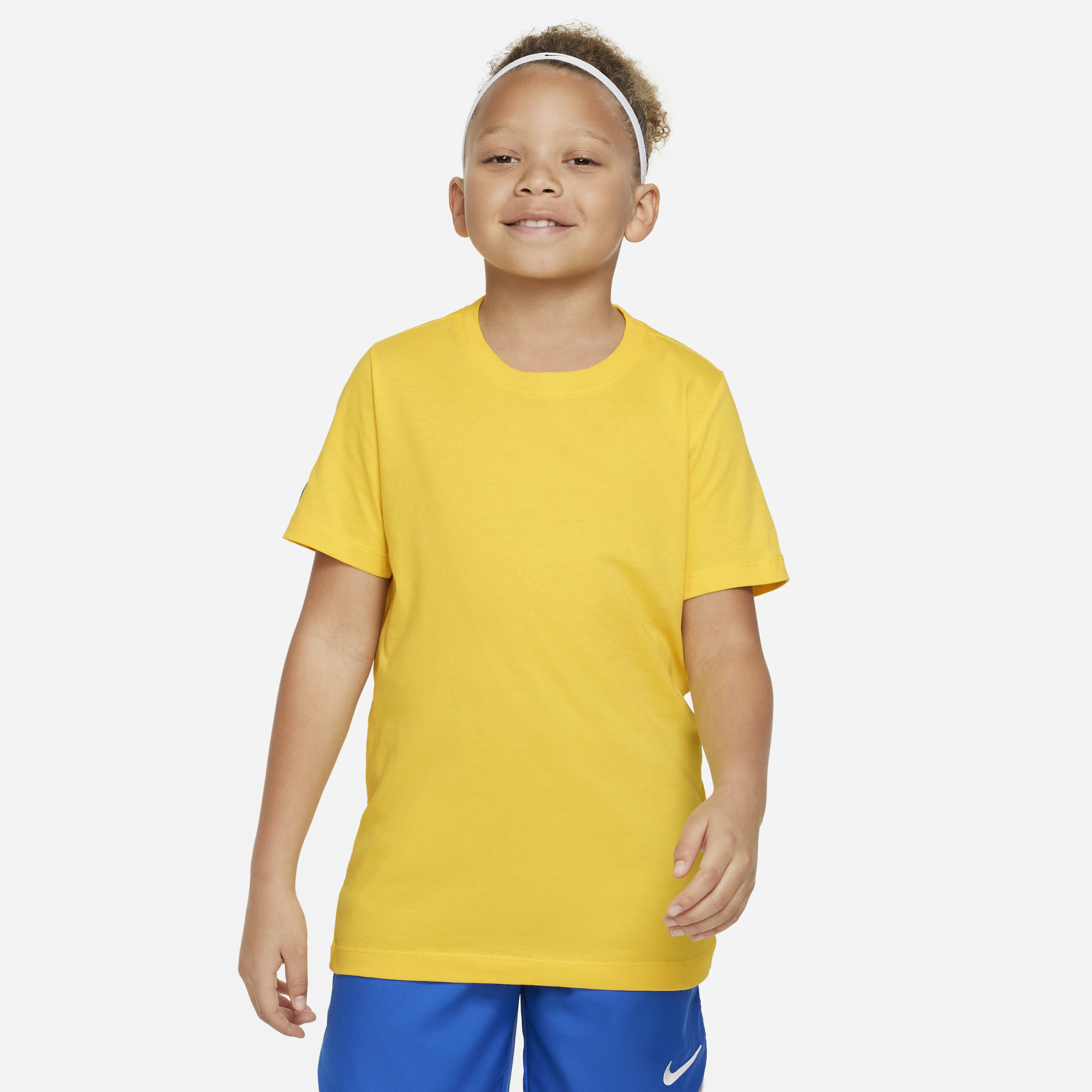 Yellow nike shirt kids top
