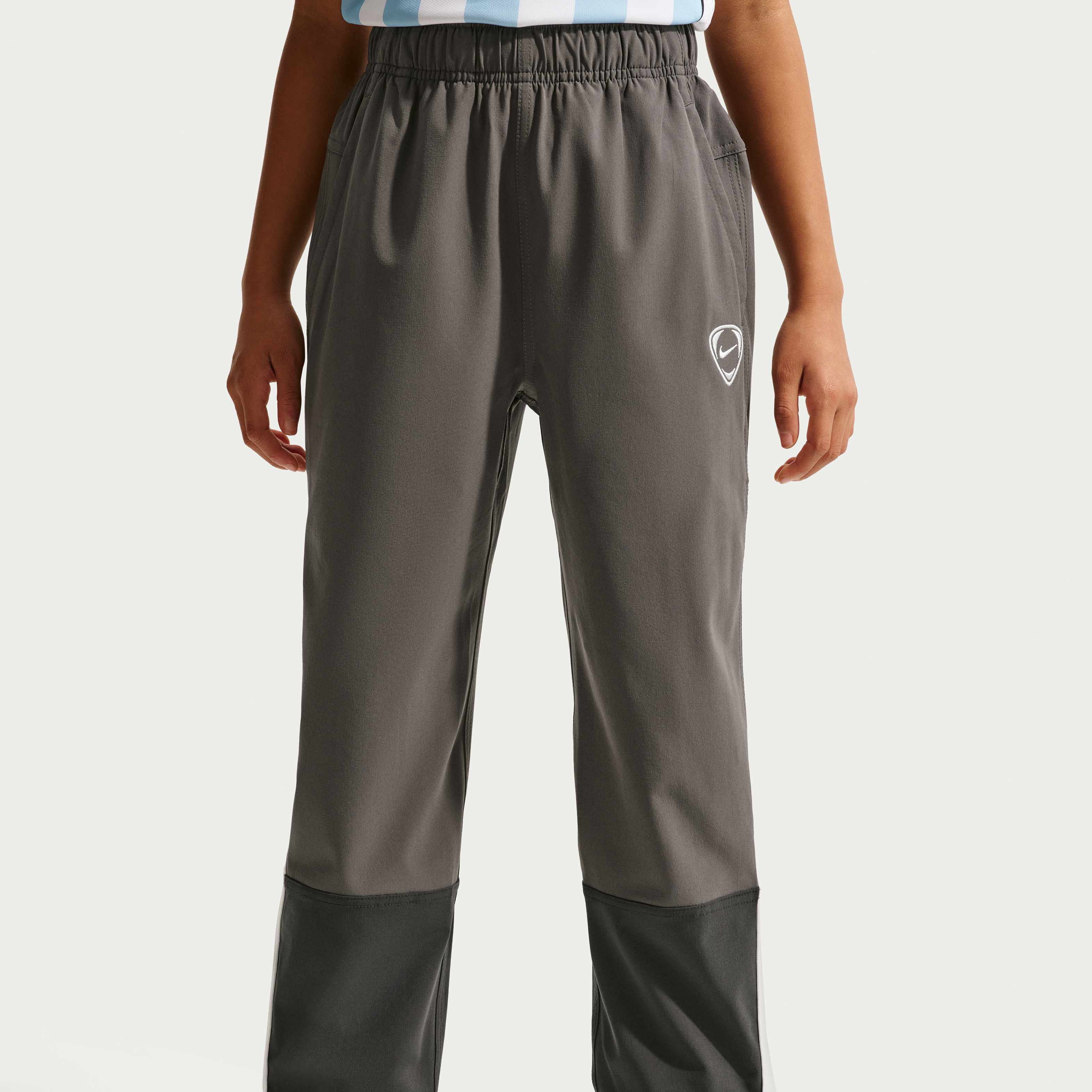Buy Nike Energy Big Kids' Repel Soccer Woven Pants - Medium Ash/Off ...