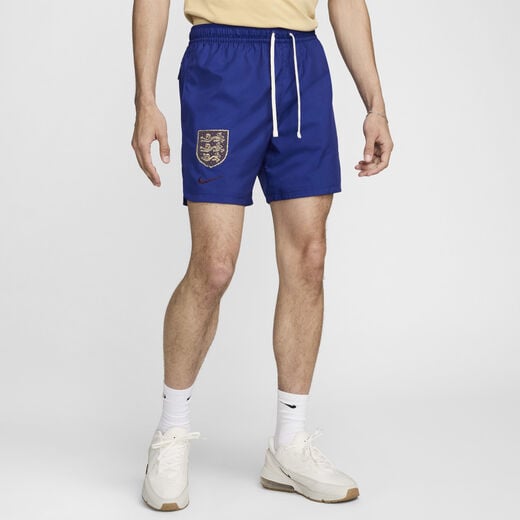 National Team Collection-Nike, England Sport Essential Flow, Men's Nike Football Woven Lined Shorts