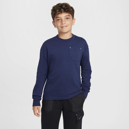 City Utility-Nike, Nike Sportswear City Utility, Older Kids' Long-Sleeve Top