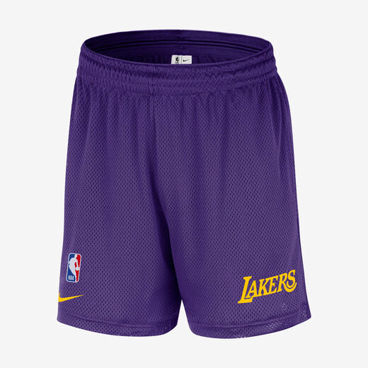 Clothing-Nike, Los Angeles Lakers, Men's Nike NBA Mesh Shorts