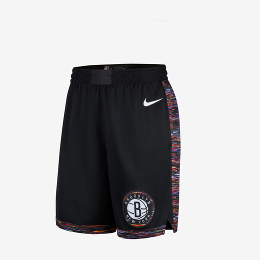 Basketball Shorts-Nike, Brooklyn Nets City Edition, Men's Nike Dri-FIT NBA Swingman Shorts