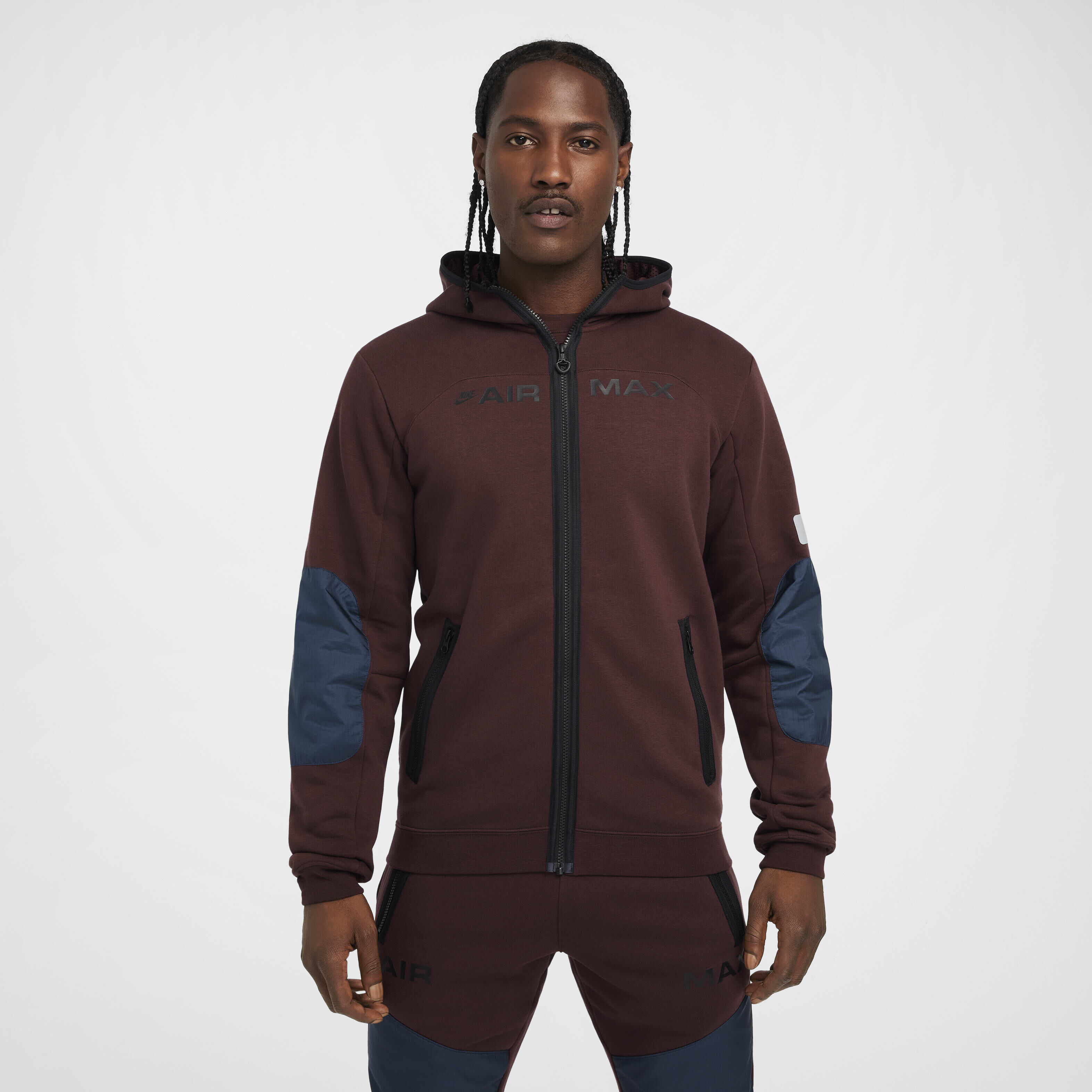 Buy Nike Sportswear Air Max Men s Full Zip Fleece Hoodie Nike UAE Official