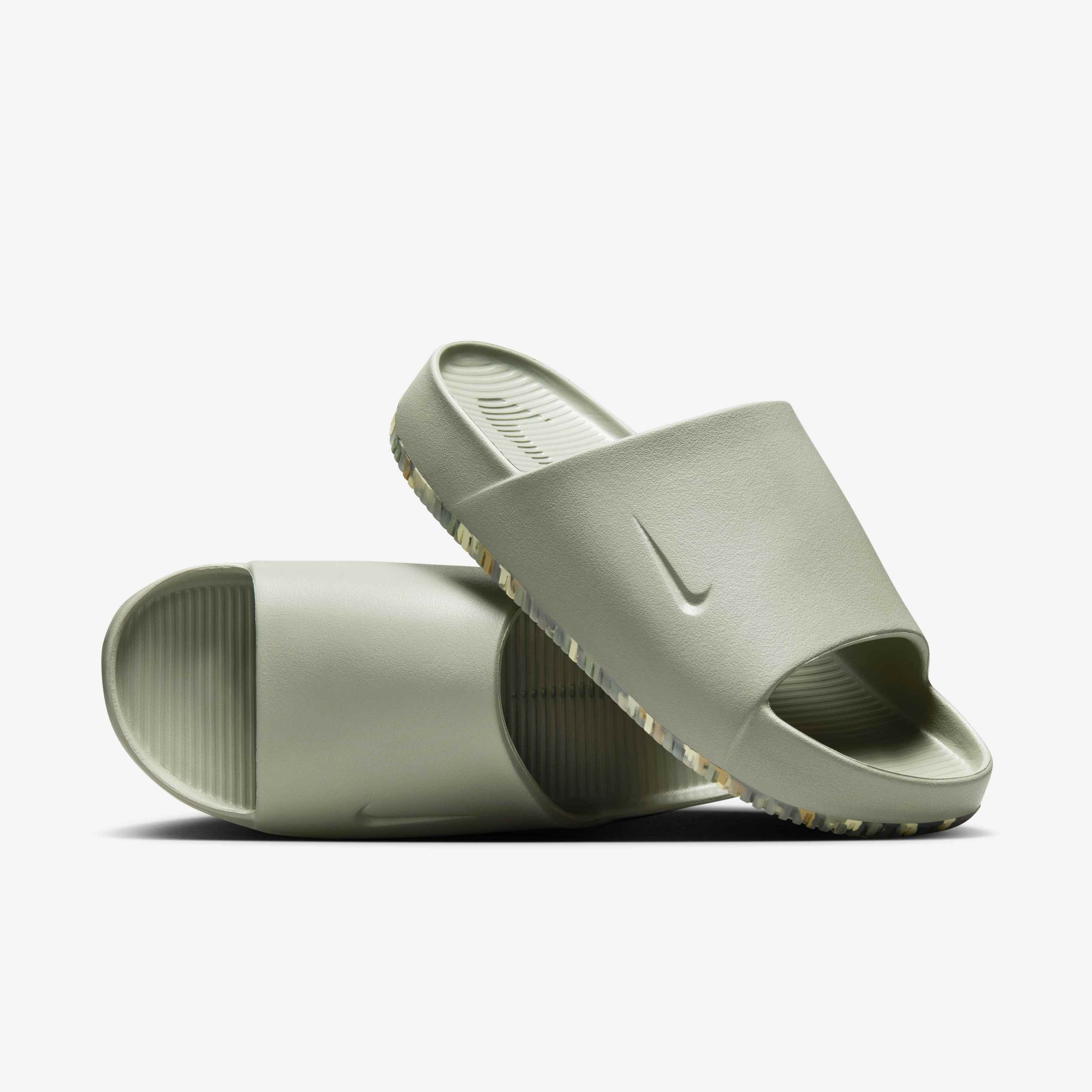 Buy Nike Calm Men's Slides Light Army/Light Khaki/College Grey