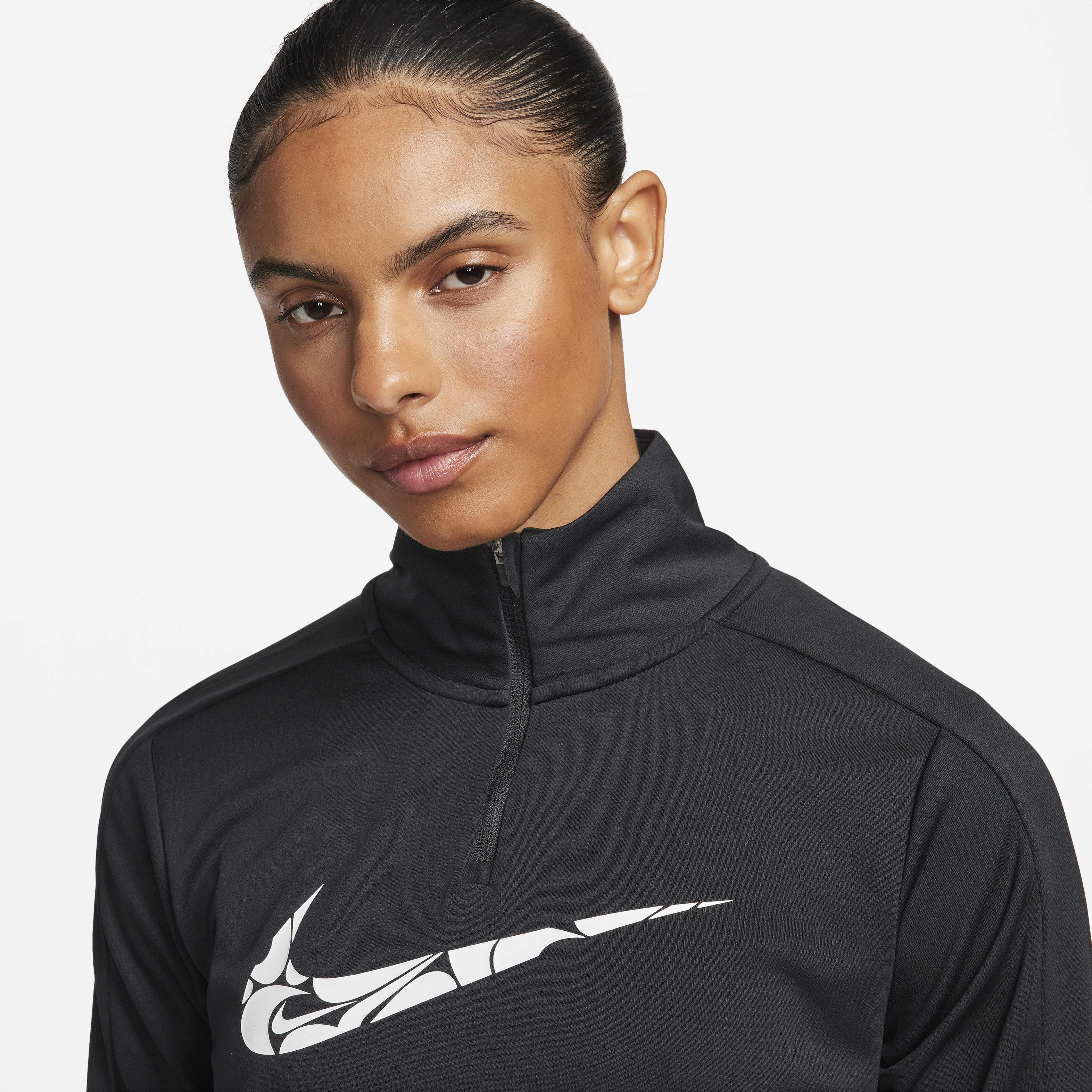 Buy Nike Swoosh Women s Dri FIT 1 4 Zip Mid Layer Nike UAE Official