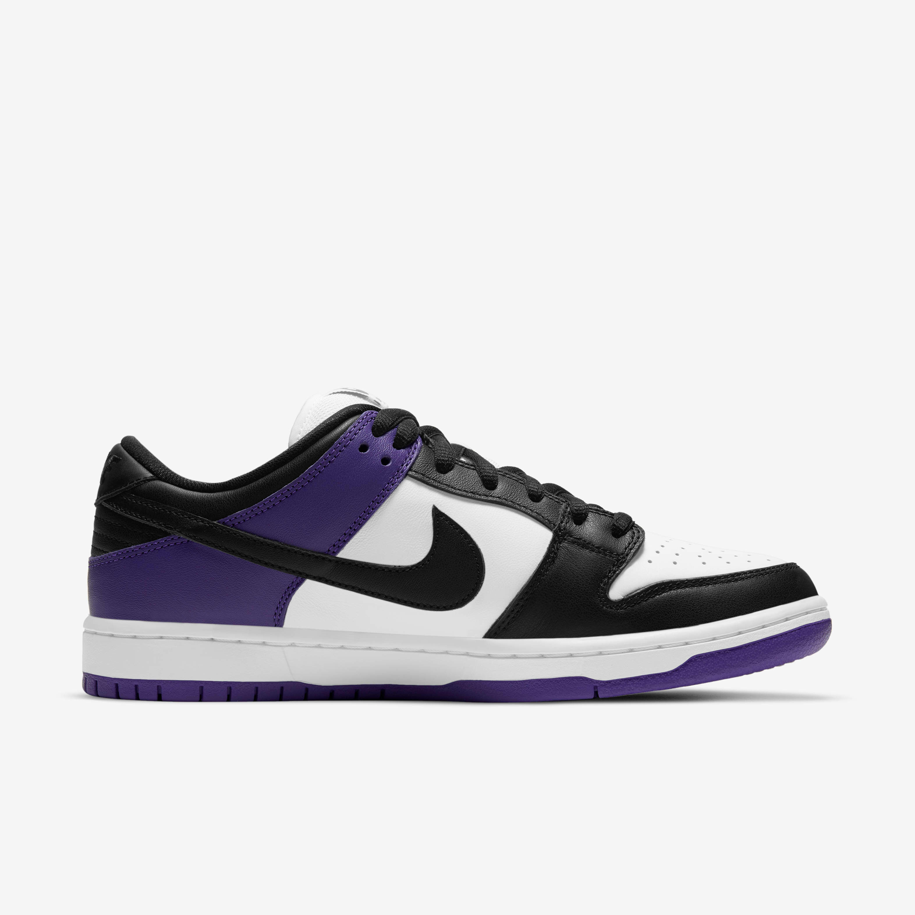 nike sb dunk low pro black sunburst varsity purple taxi
