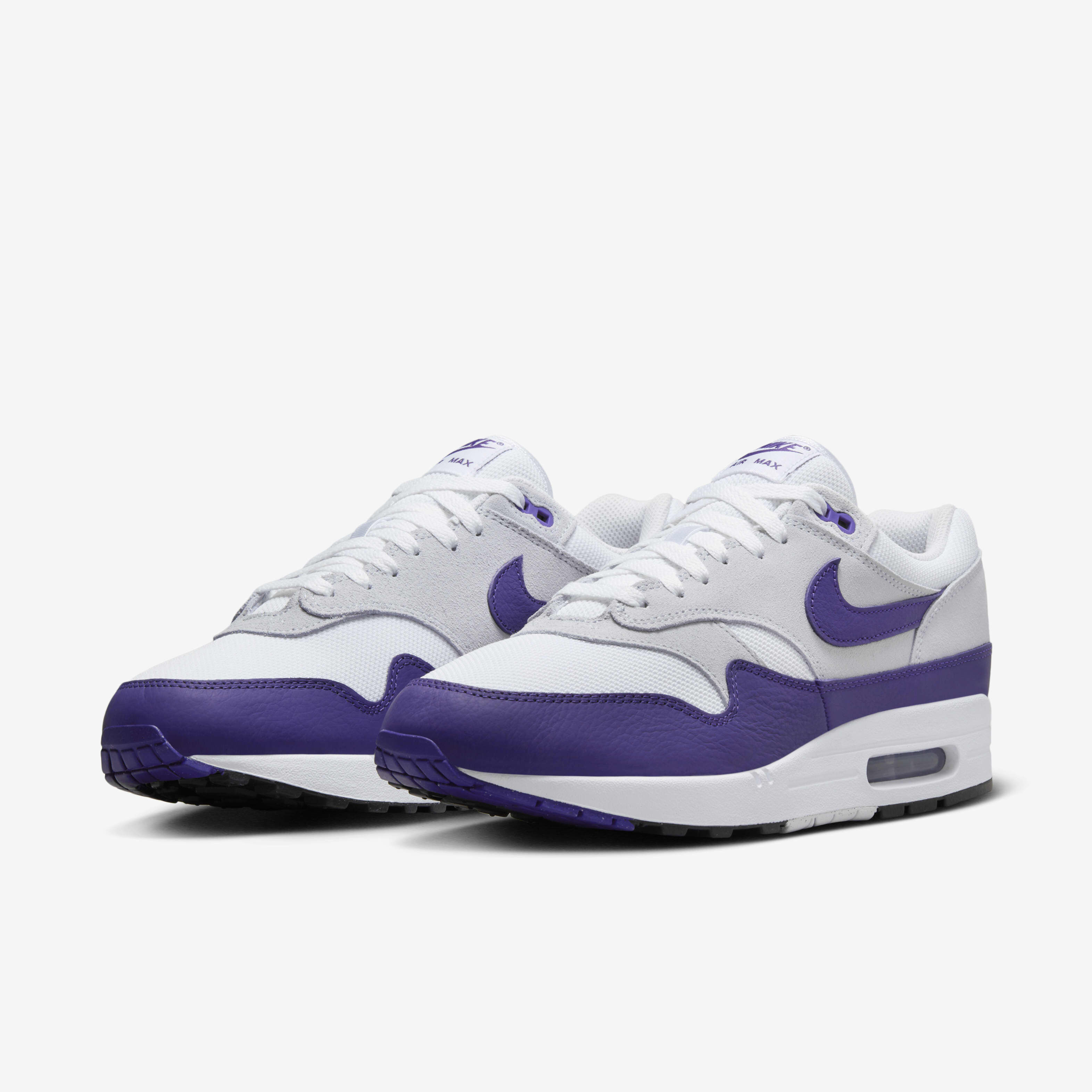 Buy Nike Air Max 1 SC Men s Shoes White Football Grey Black Field Purple Nike UAE Official