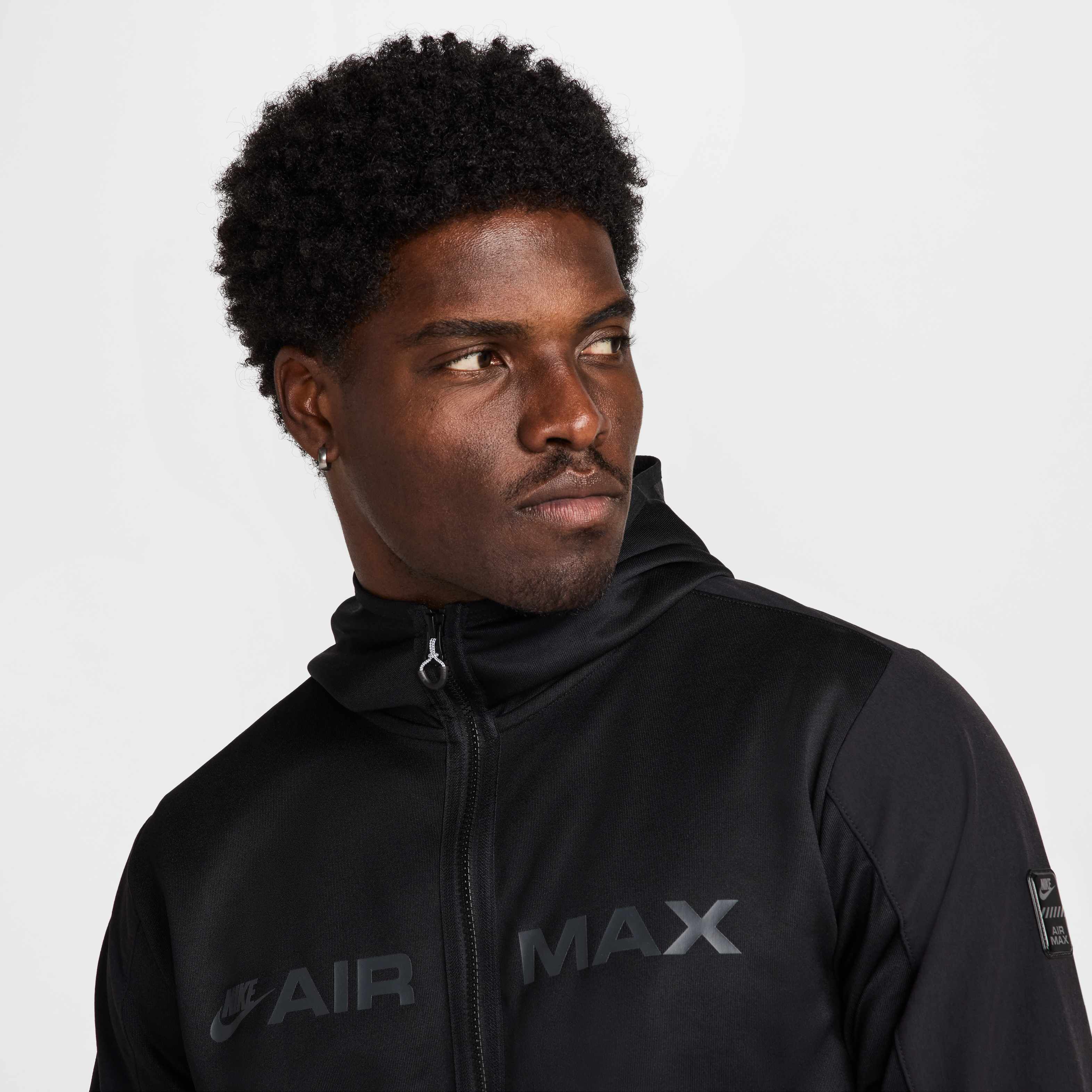 men's nike sportswear air max taped hoodie