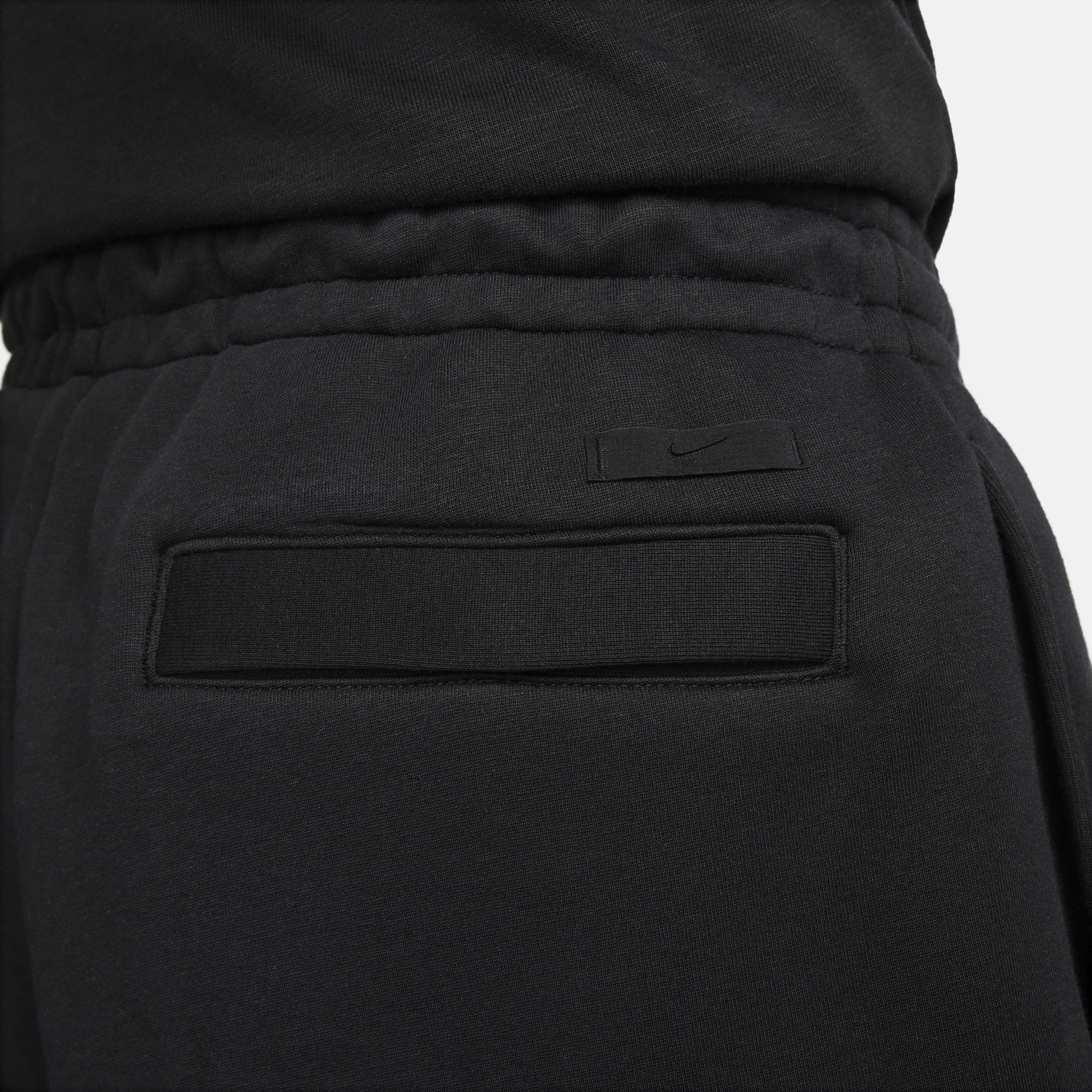 Nike standard fit fleece tracksuit black top