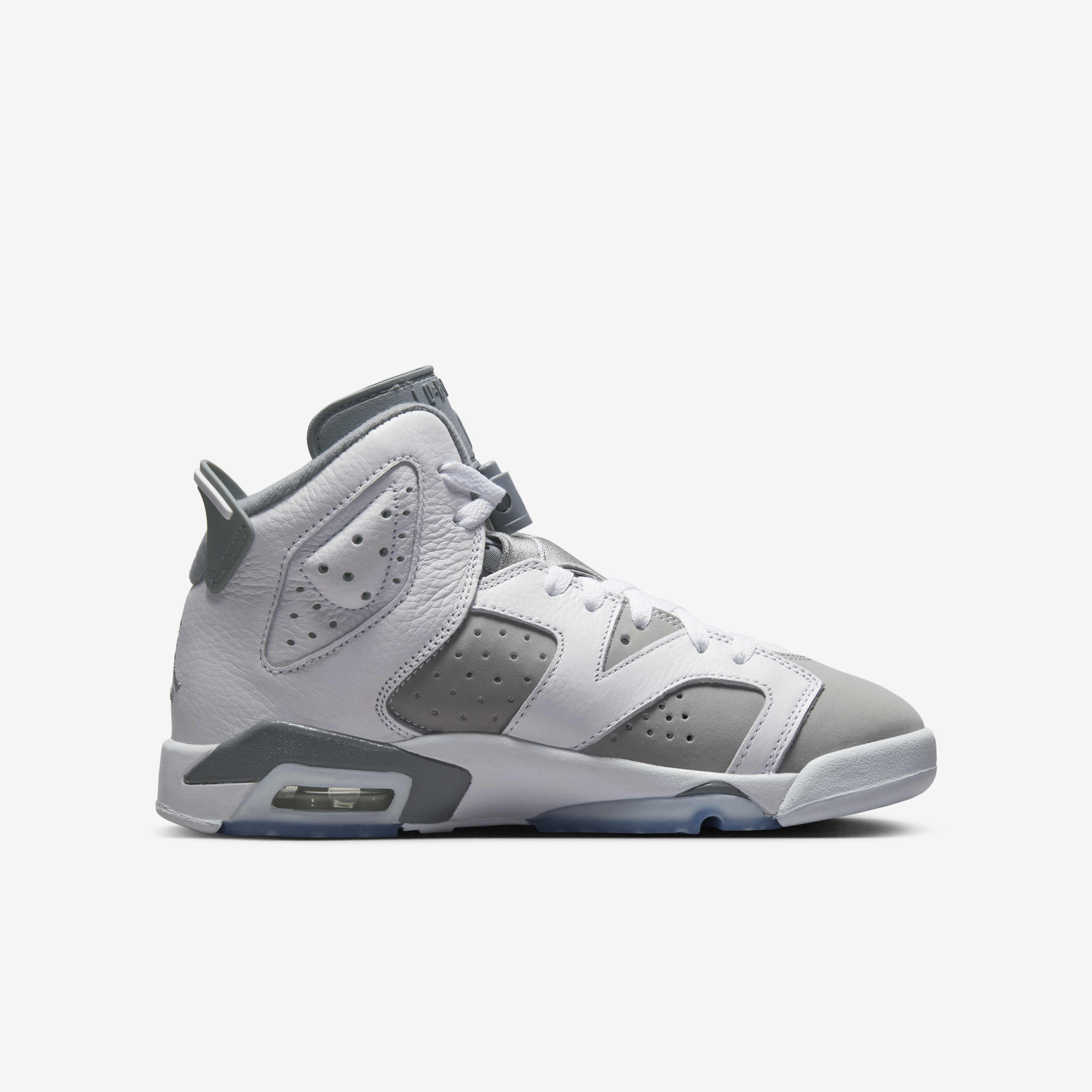 Buy Air Jordan 6 Retro White and Midnight Navy Older Kids Shoes Nike UAE Official