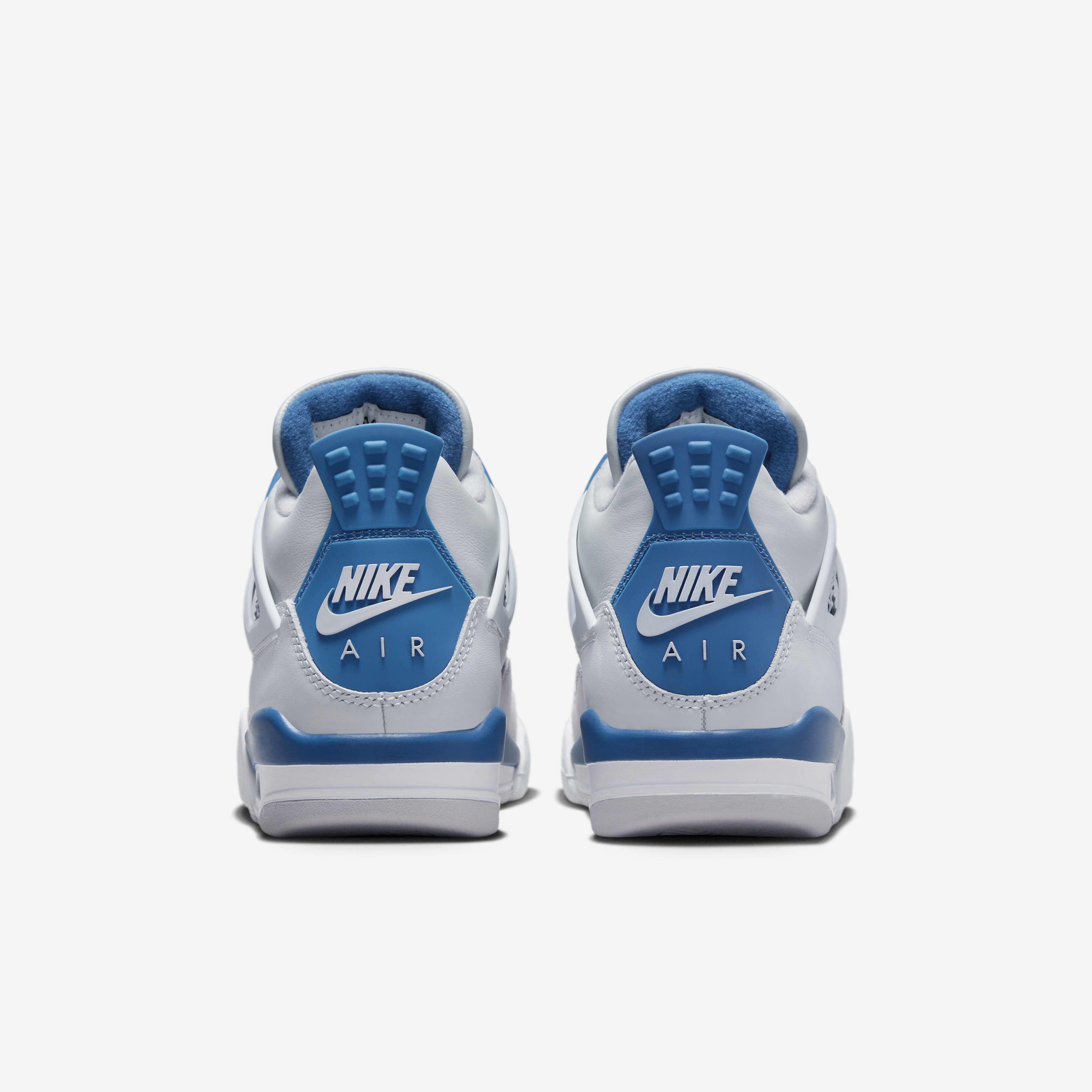 Blue jordan 4 hot sale