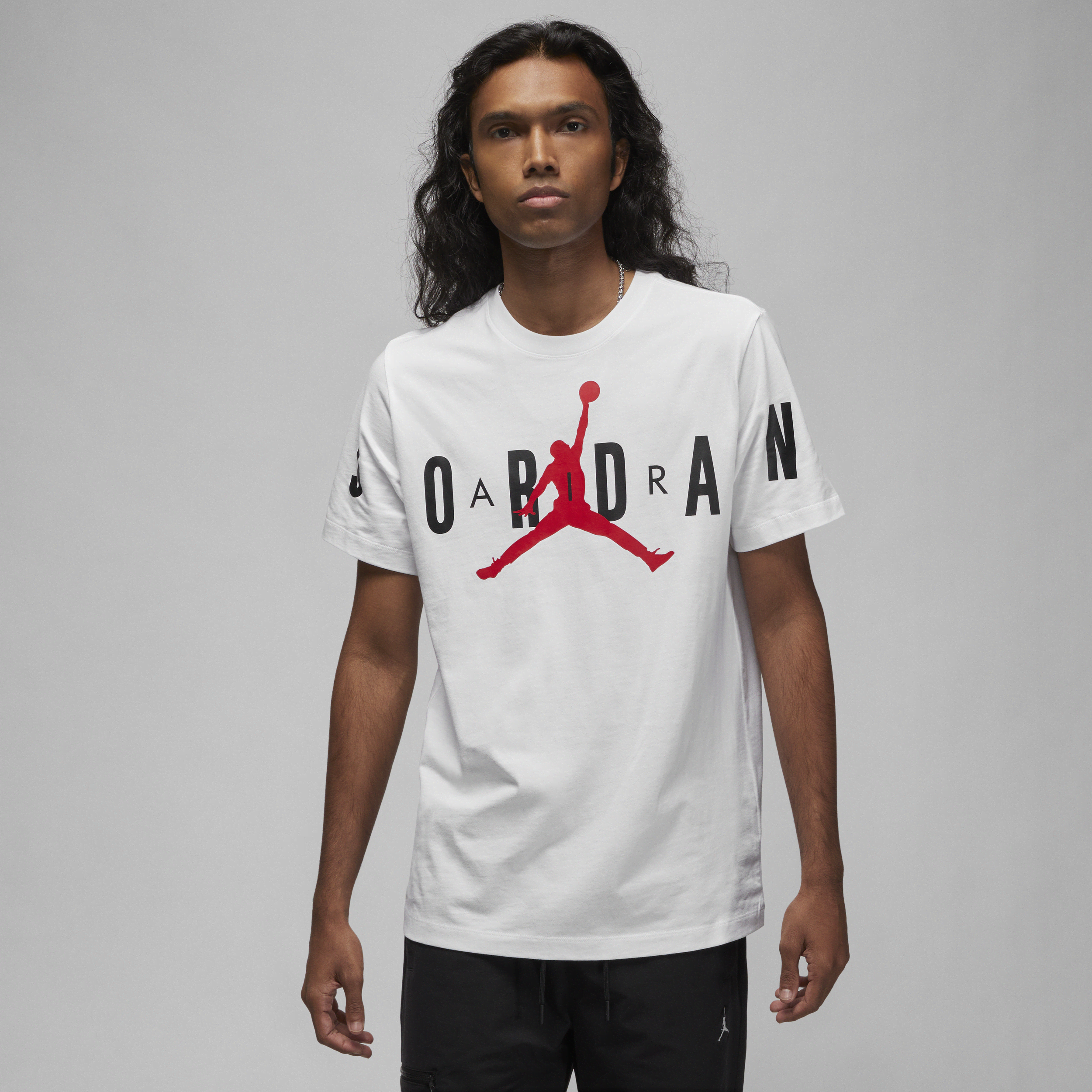 T shirt jordan uomo nere on sale