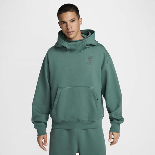 Football Hoodies & Sweatshirts-Nike, Liverpool F.C. Tech Pack, Men's Nike Therma-FIT Winterized Top