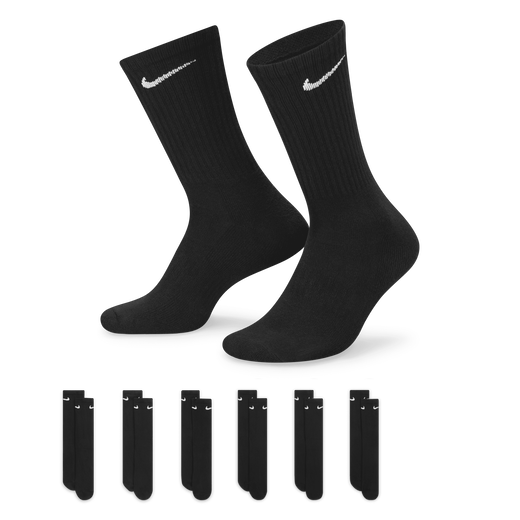 Shop Everyday Cushioned Training Crew Socks 6Pairs | Nike UAE