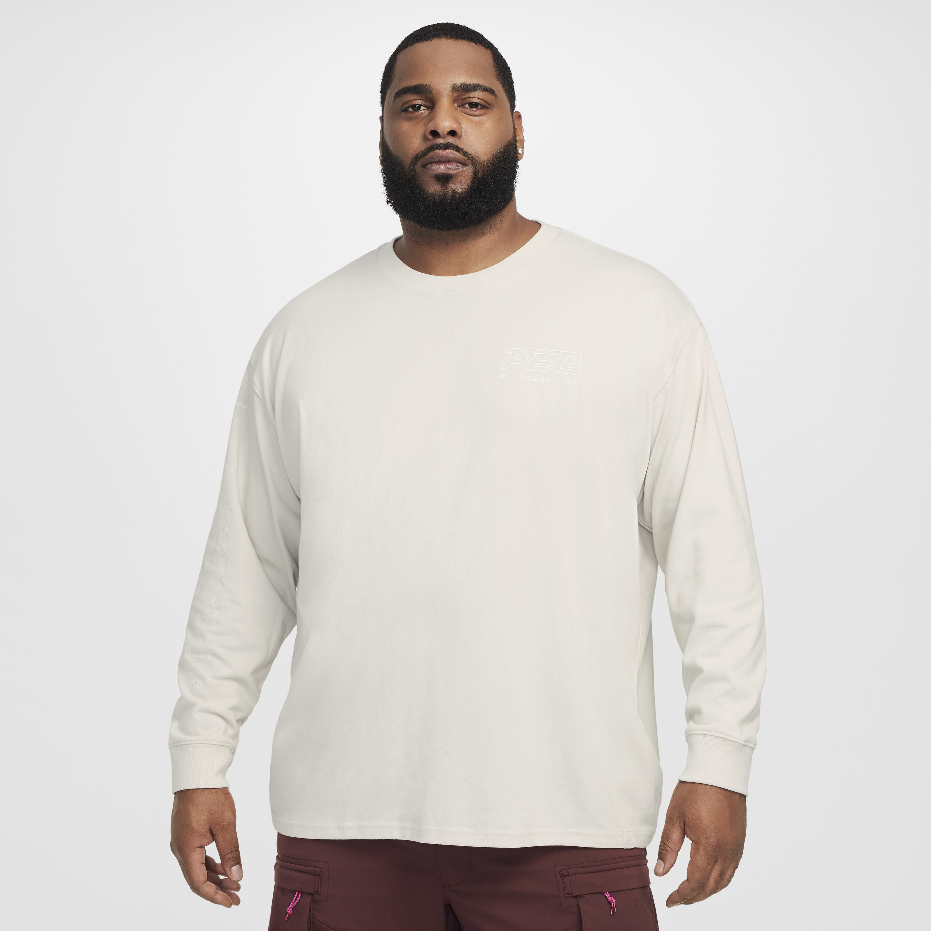 Buy Nike ACG Men's Long-Sleeve T-Shirt - Light Orewood Brown