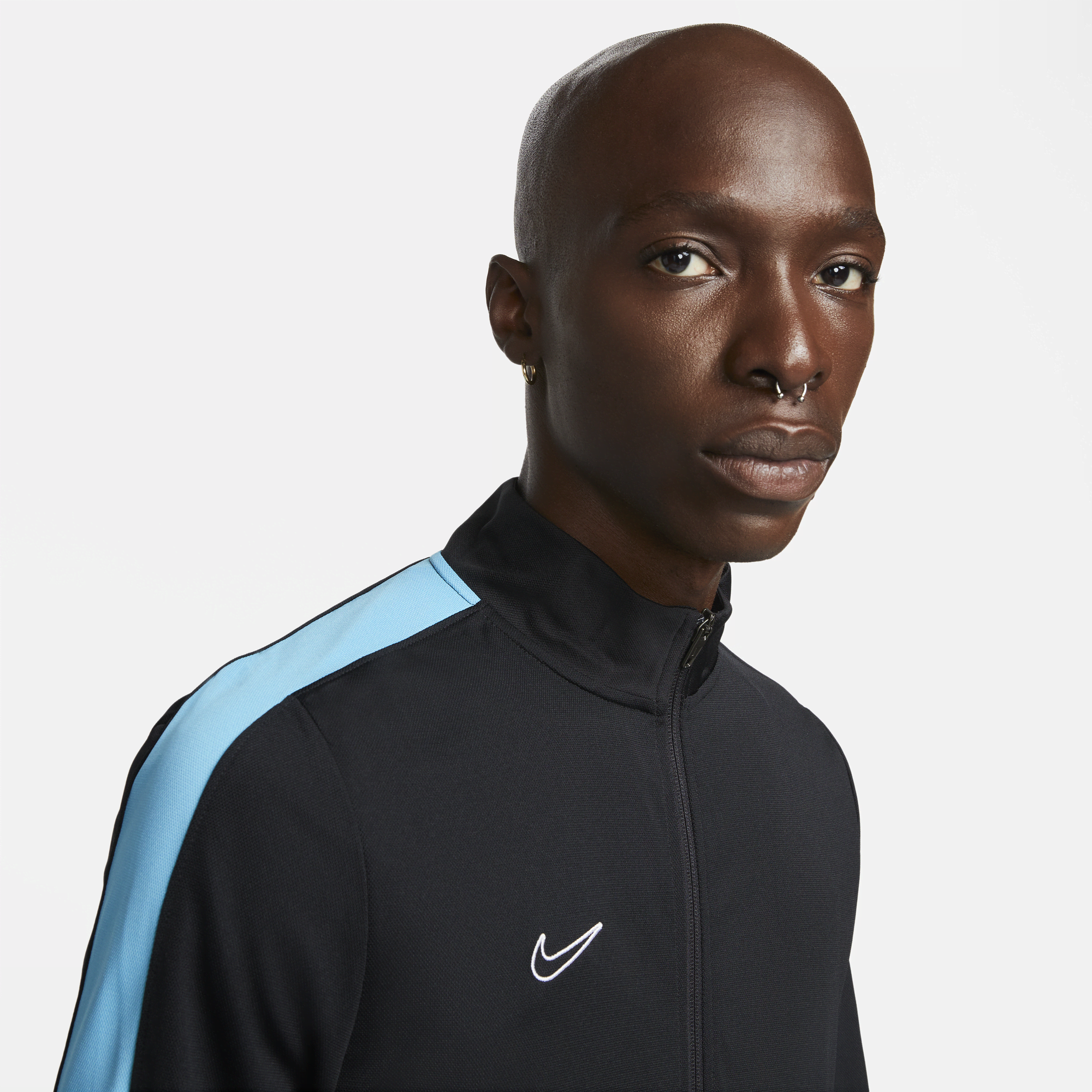 Nike tribute tracksuit sale black and pink