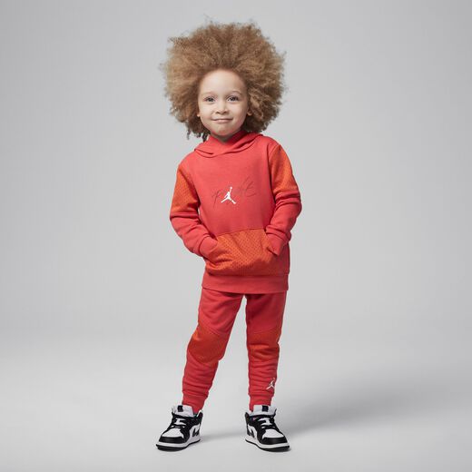 Air Jordan Baby Tracksuit with Fixed Inner Shirt – 2 Piece Set (Jacket + Trouser) – Sky Blue & White main image 0