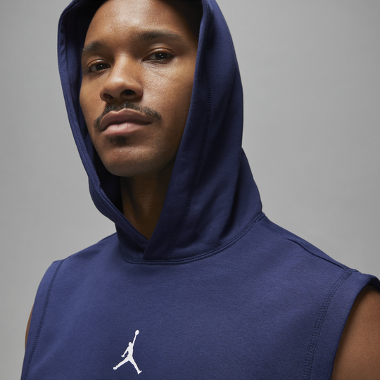 Shop Jordan Dri FIT Sport Men s Fleece Sleeveless Hoodie Nike UAE