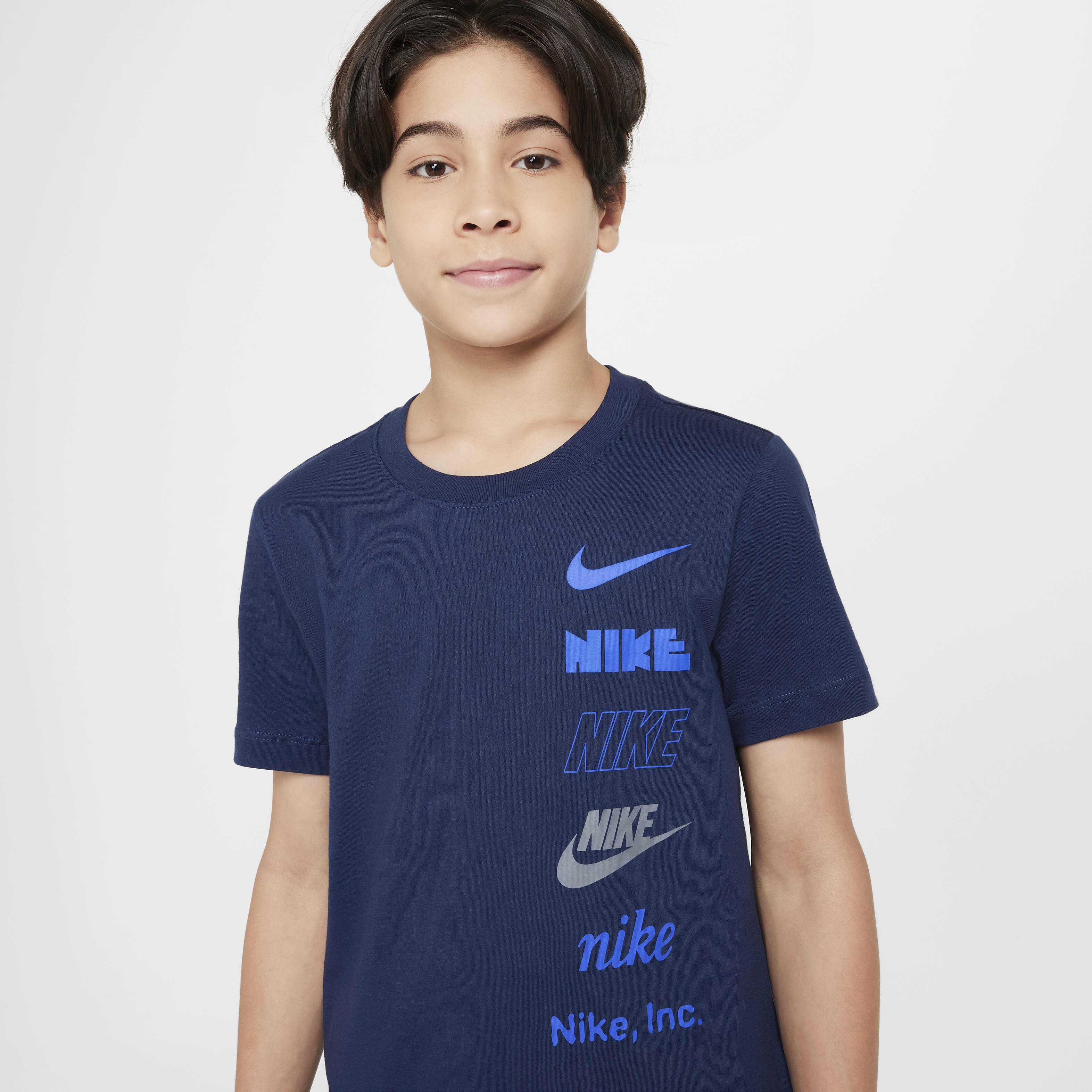 Buy Nike Sportswear Big Kids T Shirt Midnight Navy Nike UAE Official