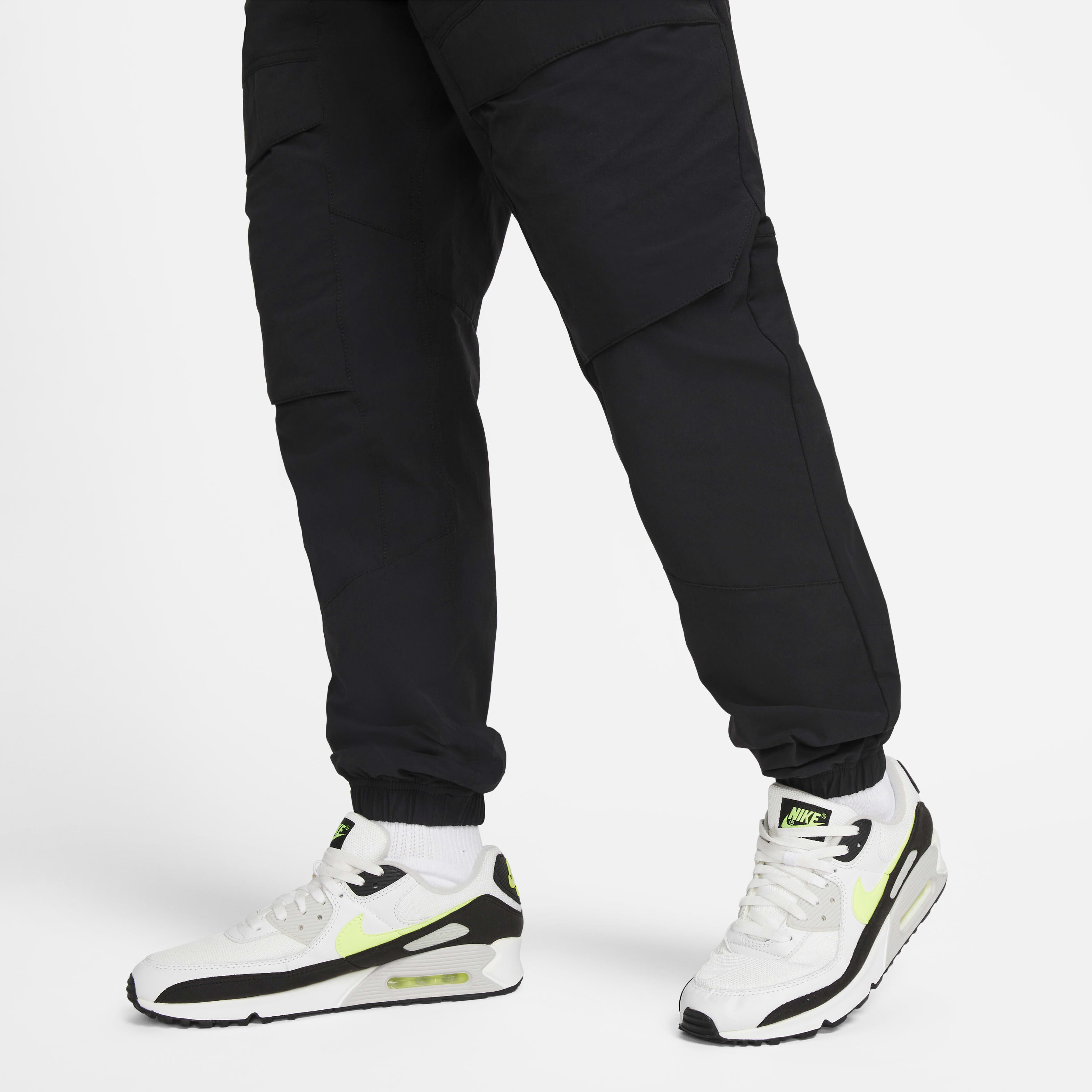 Nike cuffed woven cargo joggers new arrivals