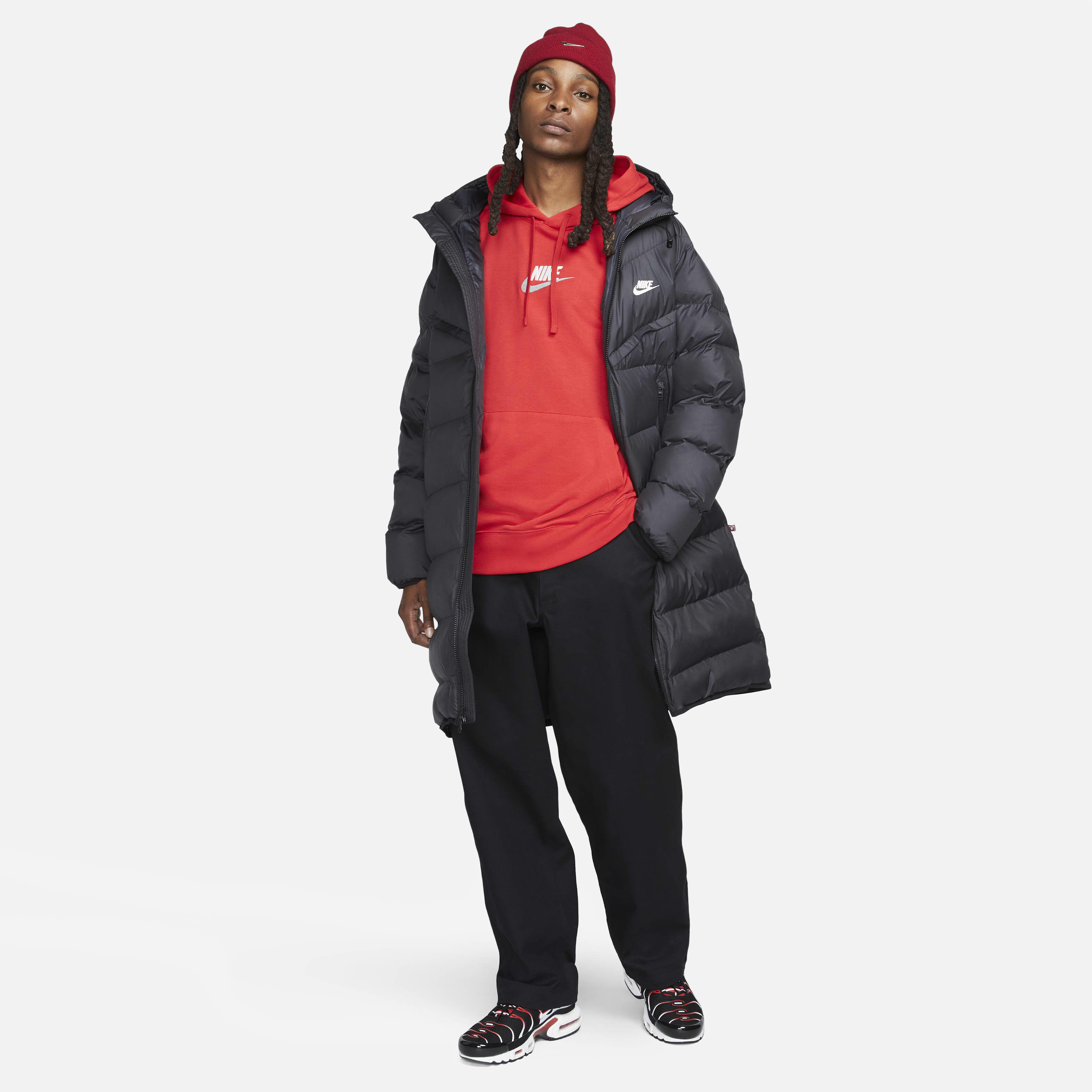 【新品未使用】BRIEFING MEN’S STORMFLEECE PARKA BRIEFING StormFleece Parka Zip-Up Gray LL Used, Men's