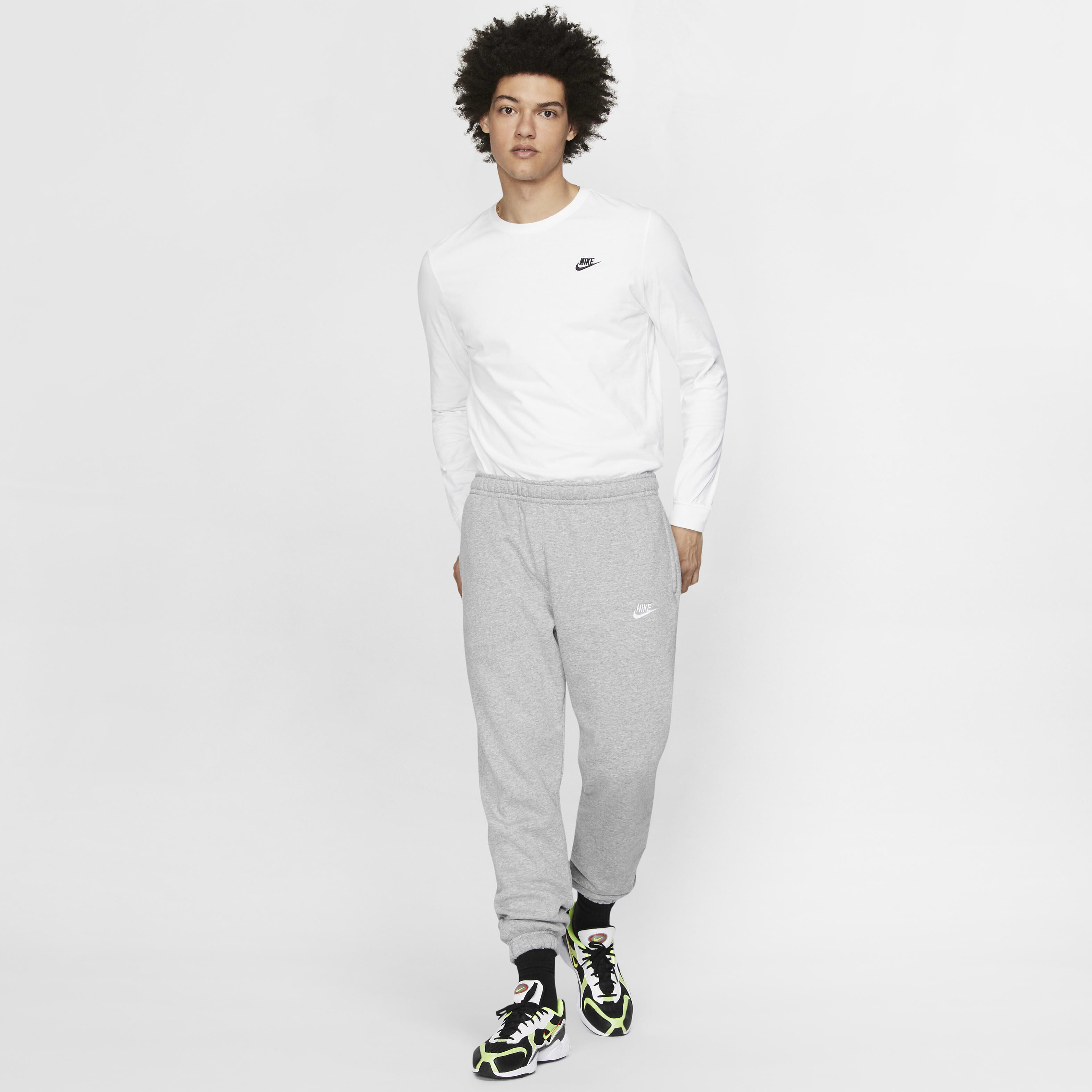 Mens nike sportswear club fleece pants clearance