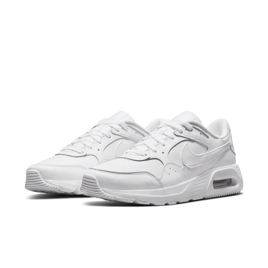 Air max all clearance white leather