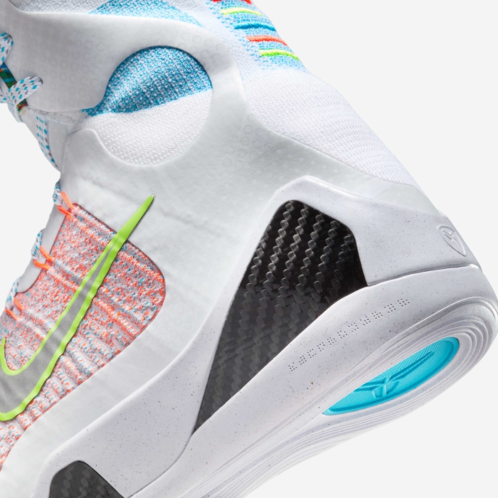 Buy Kobe IX Elite High Protro Basketball Shoes White/Chlorine