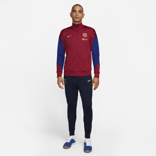 Football Tracksuits-Nike, F.C. Barcelona Strike, Men's Nike Dri-FIT Football Knit Tracksuit Football Tracksuits-Nike, F.C. Barcelona Strike, Men's Nike Dri-FIT Football Knit Tracksuit
