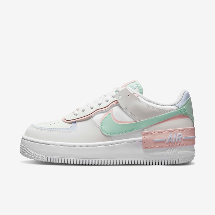 Buy Nike Air Force Shadow Women's Shoes White/Mint Foam