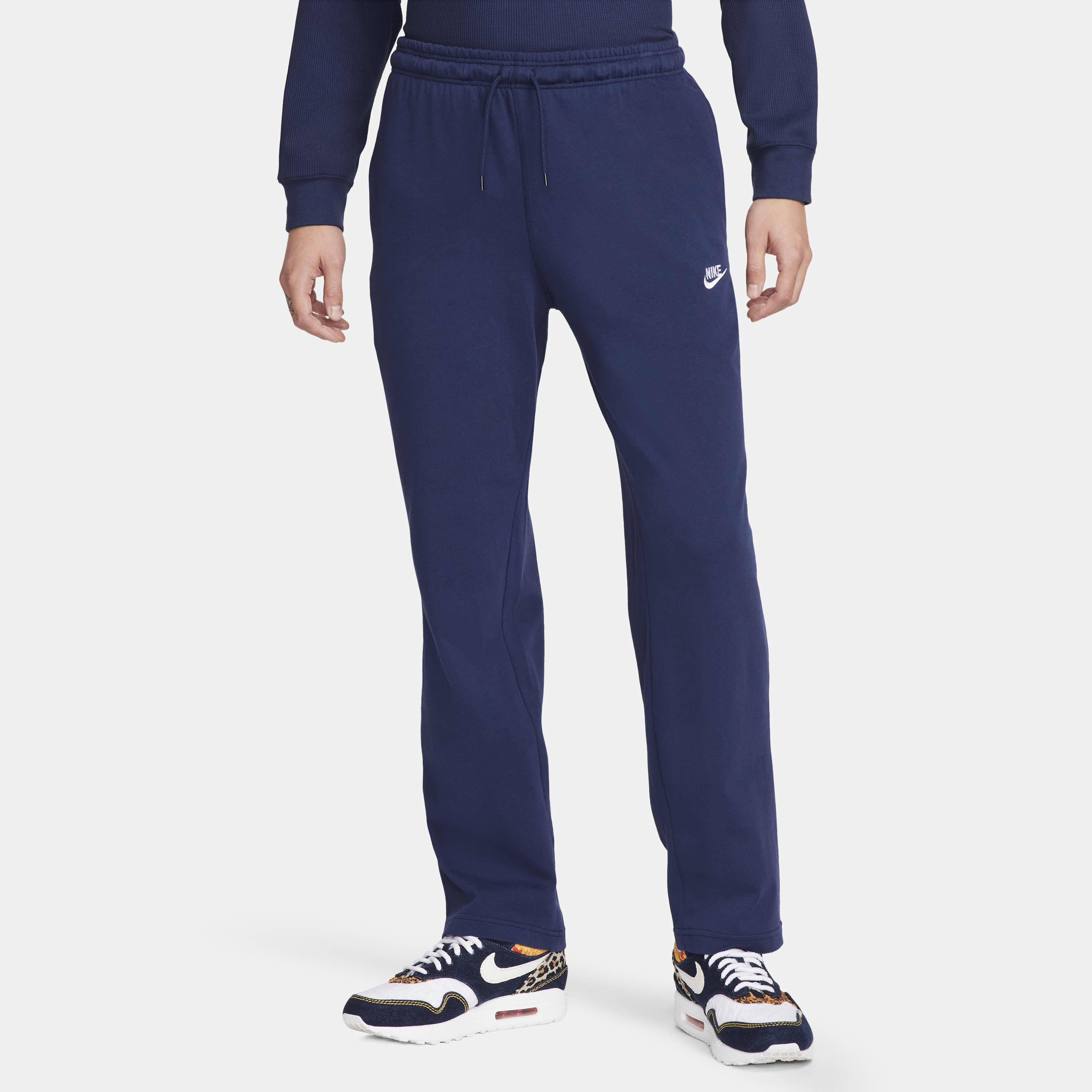 Buy Nike Sportswear Club Men s Knit Open Hem Trousers Nike UAE Official