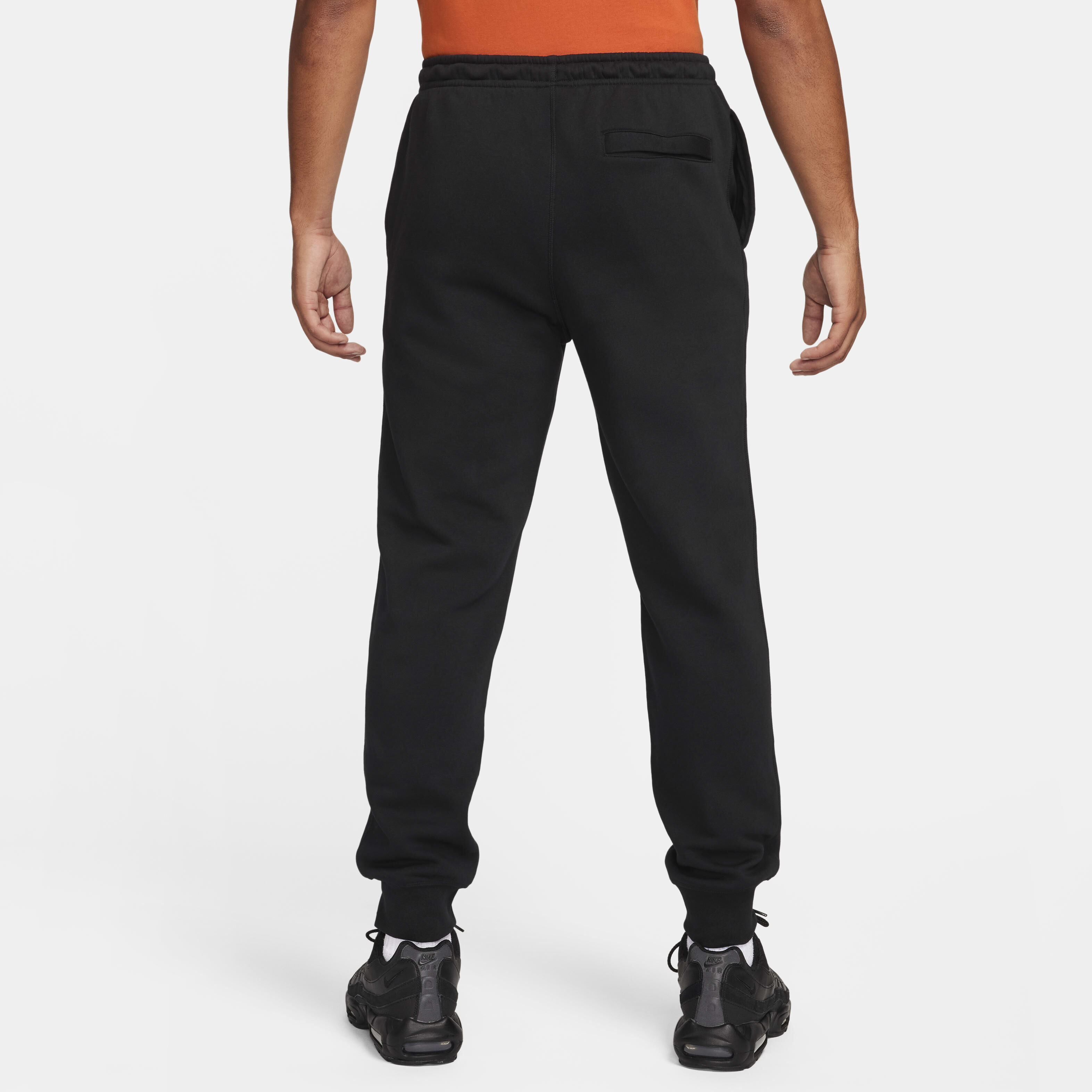 Nike fleece joggers black mens new arrivals