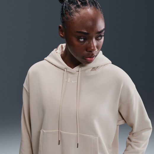 Women's Clothing-Nike, A'ja Wilson, Women's Oversized Cropped Basketball Hoodie
