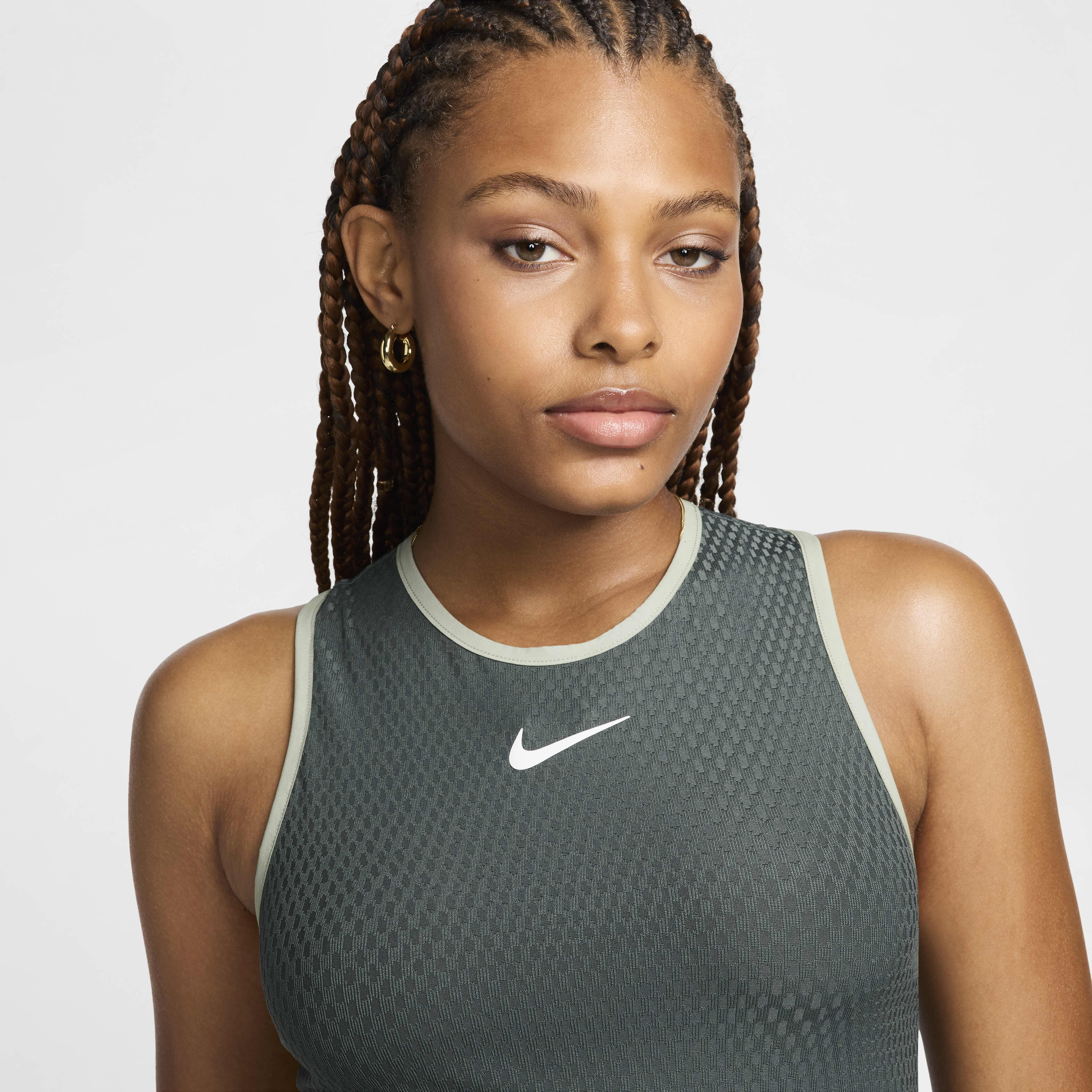 Green nike tank top cheap