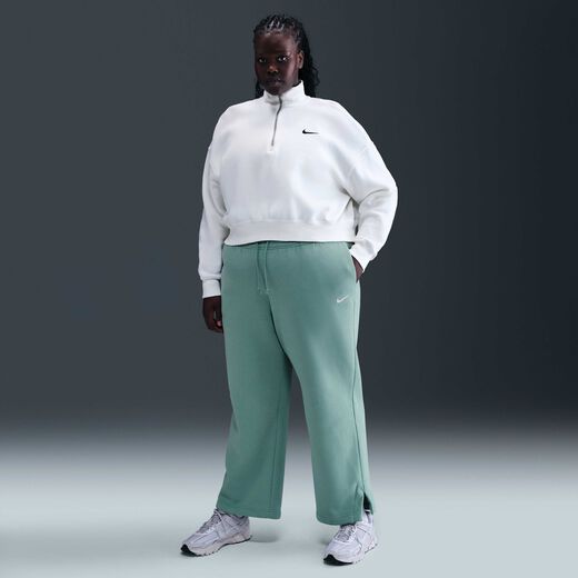 بناطيل وبناطيل شد-نايكي, Nike Sportswear Phoenix Fleece, بنطال بخصر مرتفع للنساء (مقاس كبير)
