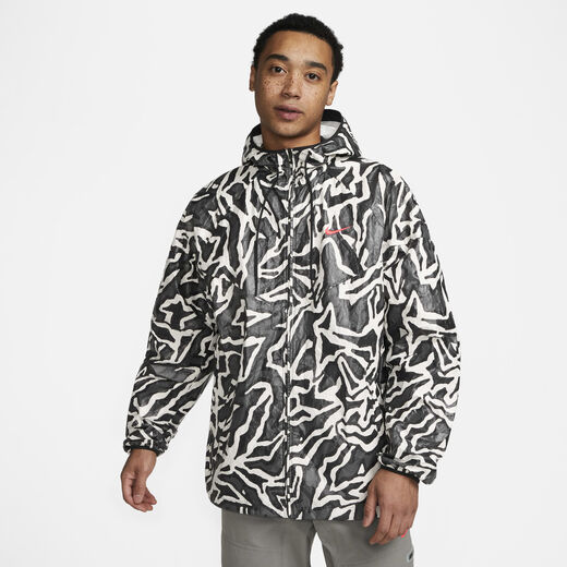 Jackets & Gilets-Nike, Nike Sportswear Trend, Men's Printed 1/2-Zip Jacket