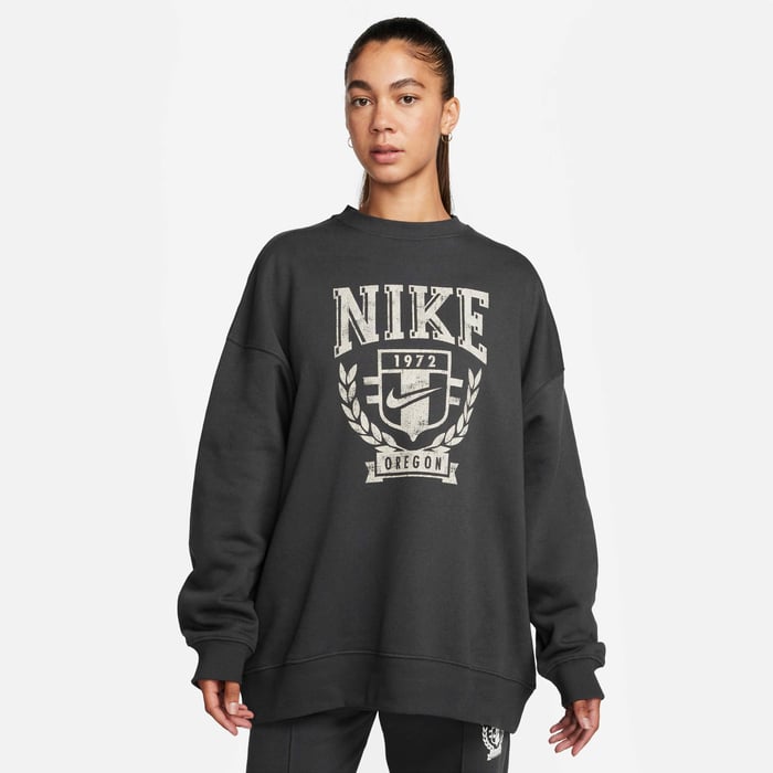 Buy Nike Sportswear Women's Oversized Fleece Crew-Neck Sweatshirt