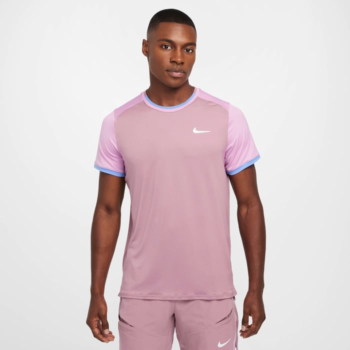 Buy NikeCourt Advantage Men's Top Plum Dust/Beyond Pink/Royal