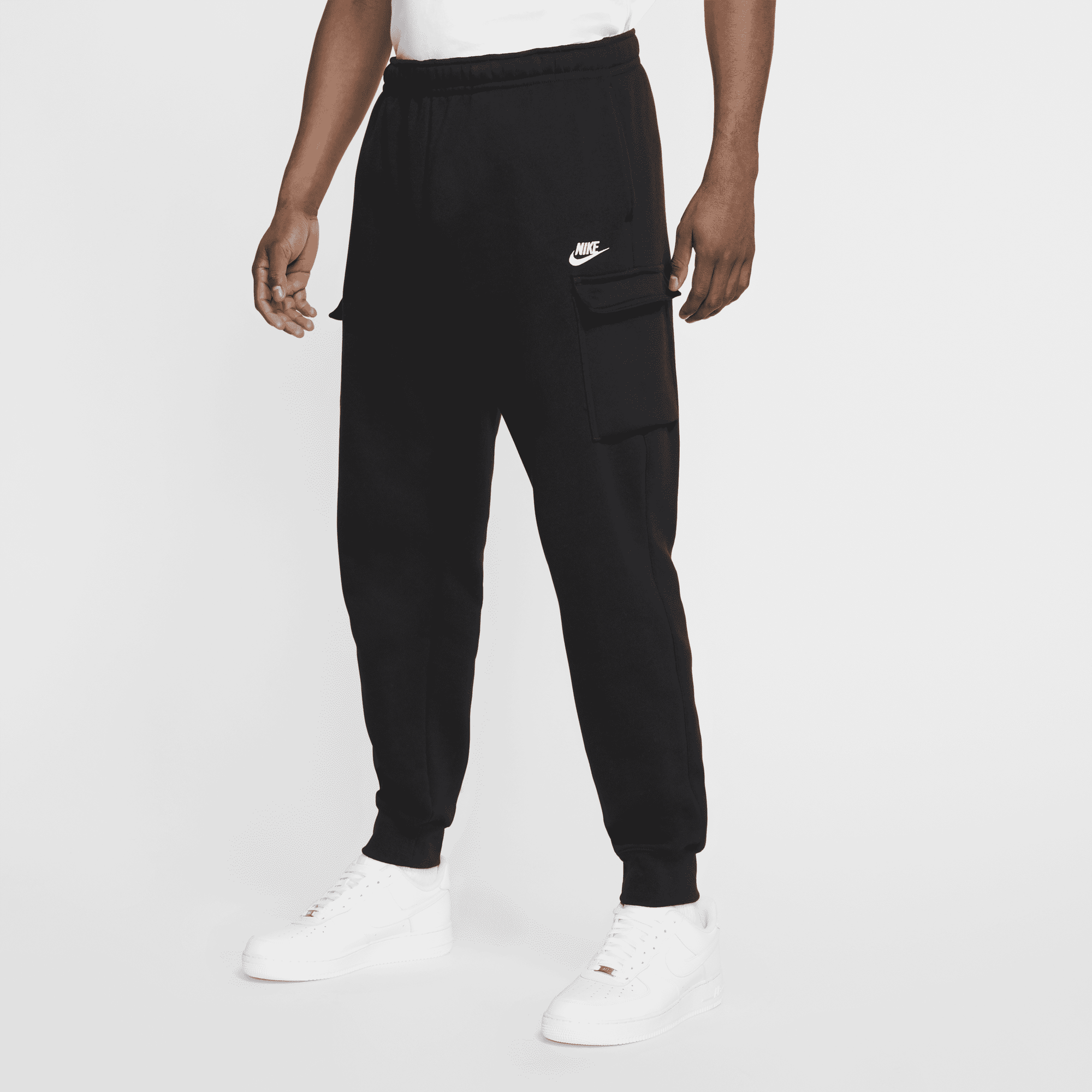 Shop Sportswear Club Fleece Men s Cargo Trousers Nike UAE