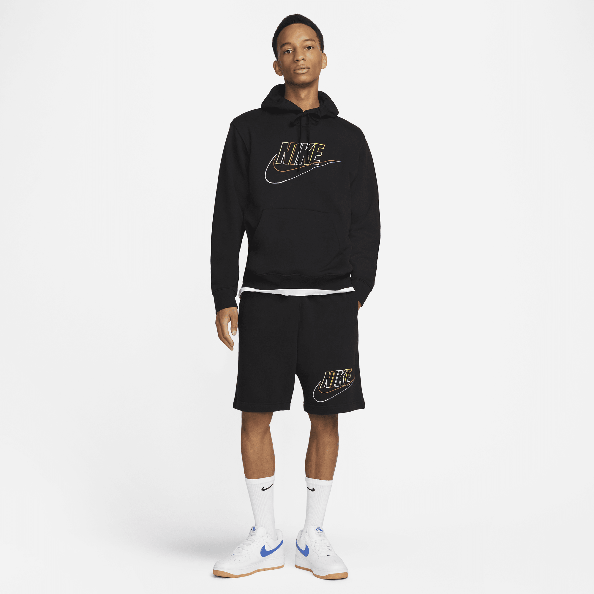 Shop Club Fleece Men s French Terry Shorts Nike UAE