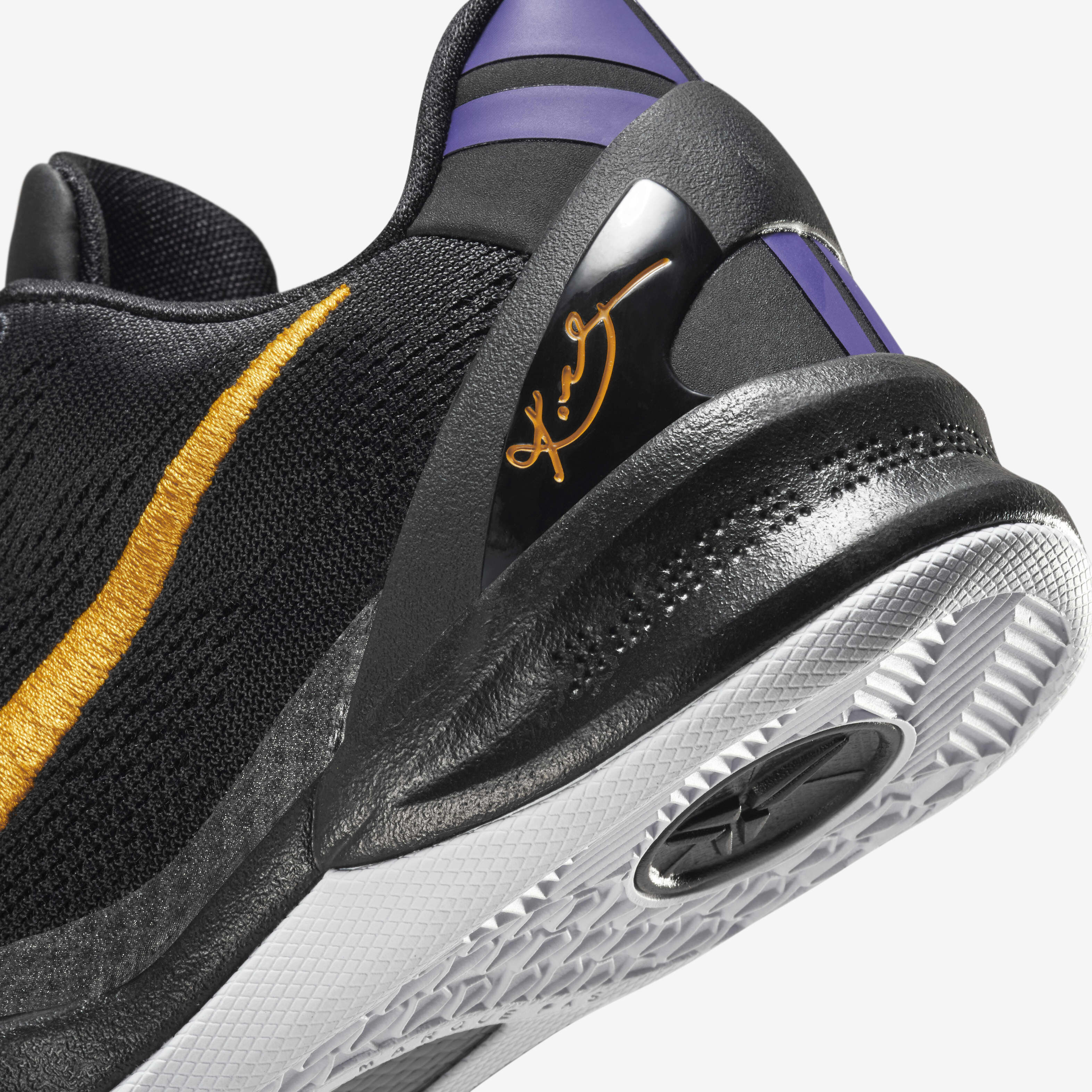 Kobe yellow and purple shoes cheap