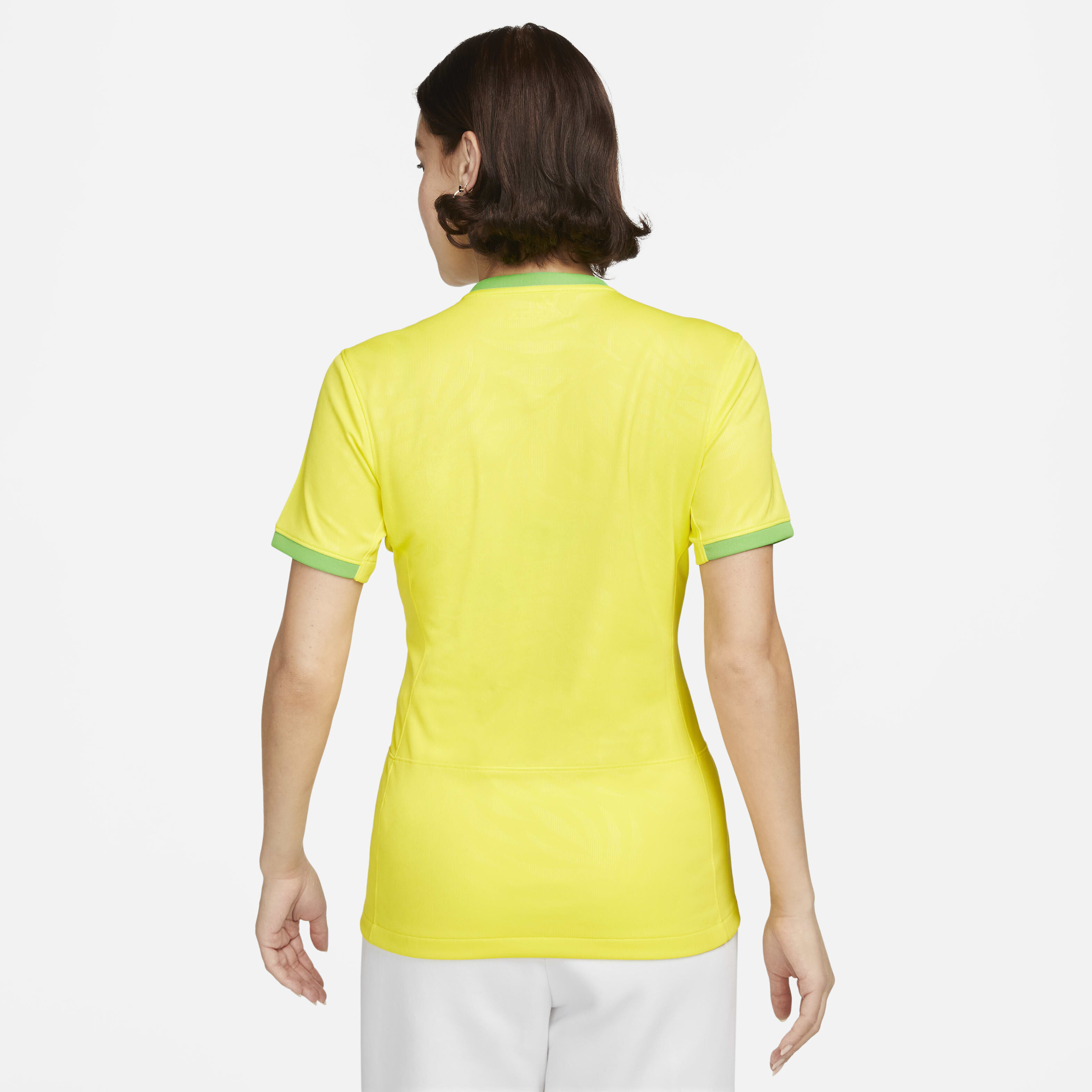 Buy Brazil 2023 Stadium Home Women s Nike Dri FIT Football Shirt Dynamic Yellow Green Spark Green Spark Nike UAE Official